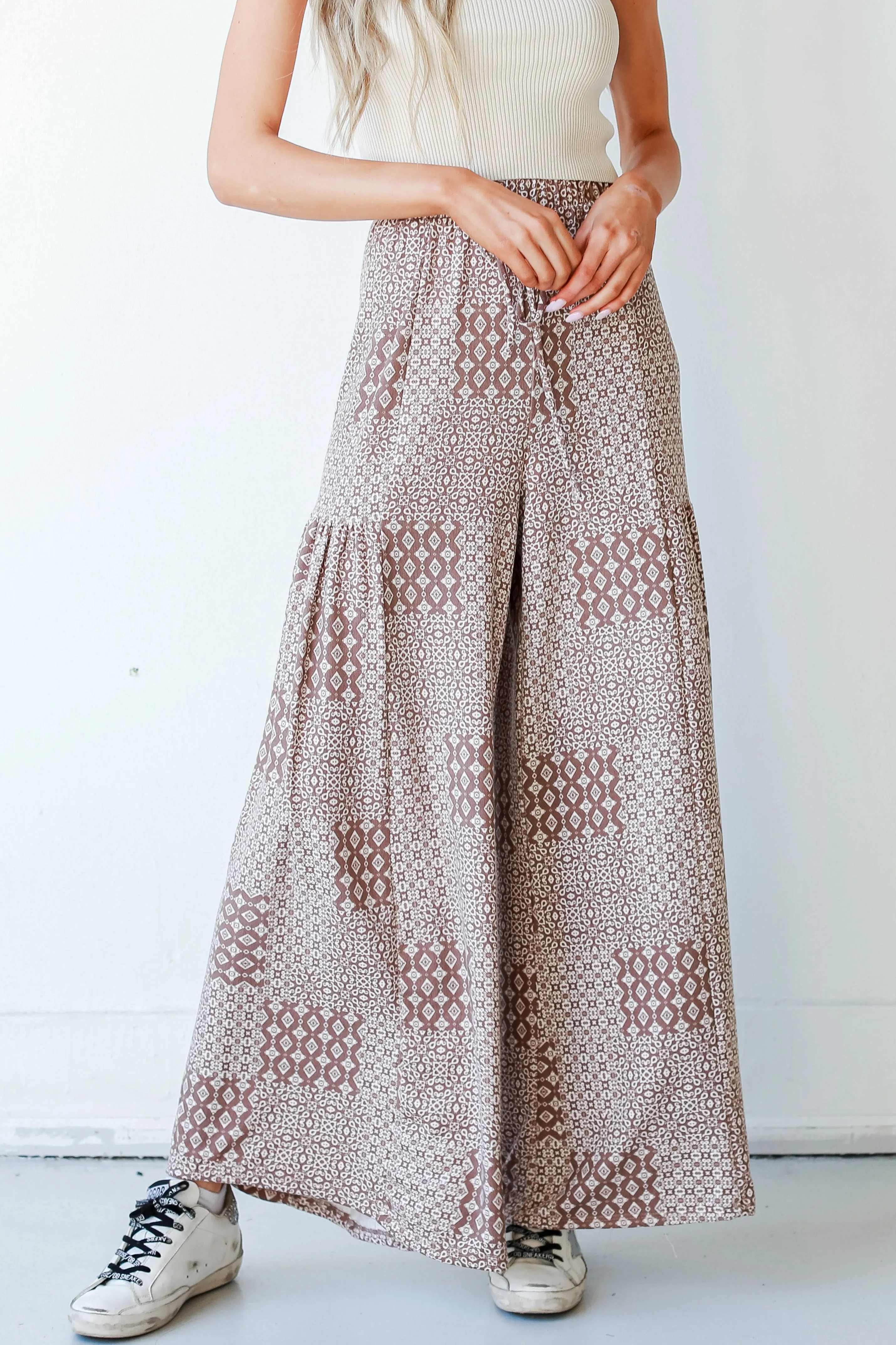 Go With The Flow Wide Leg Pants