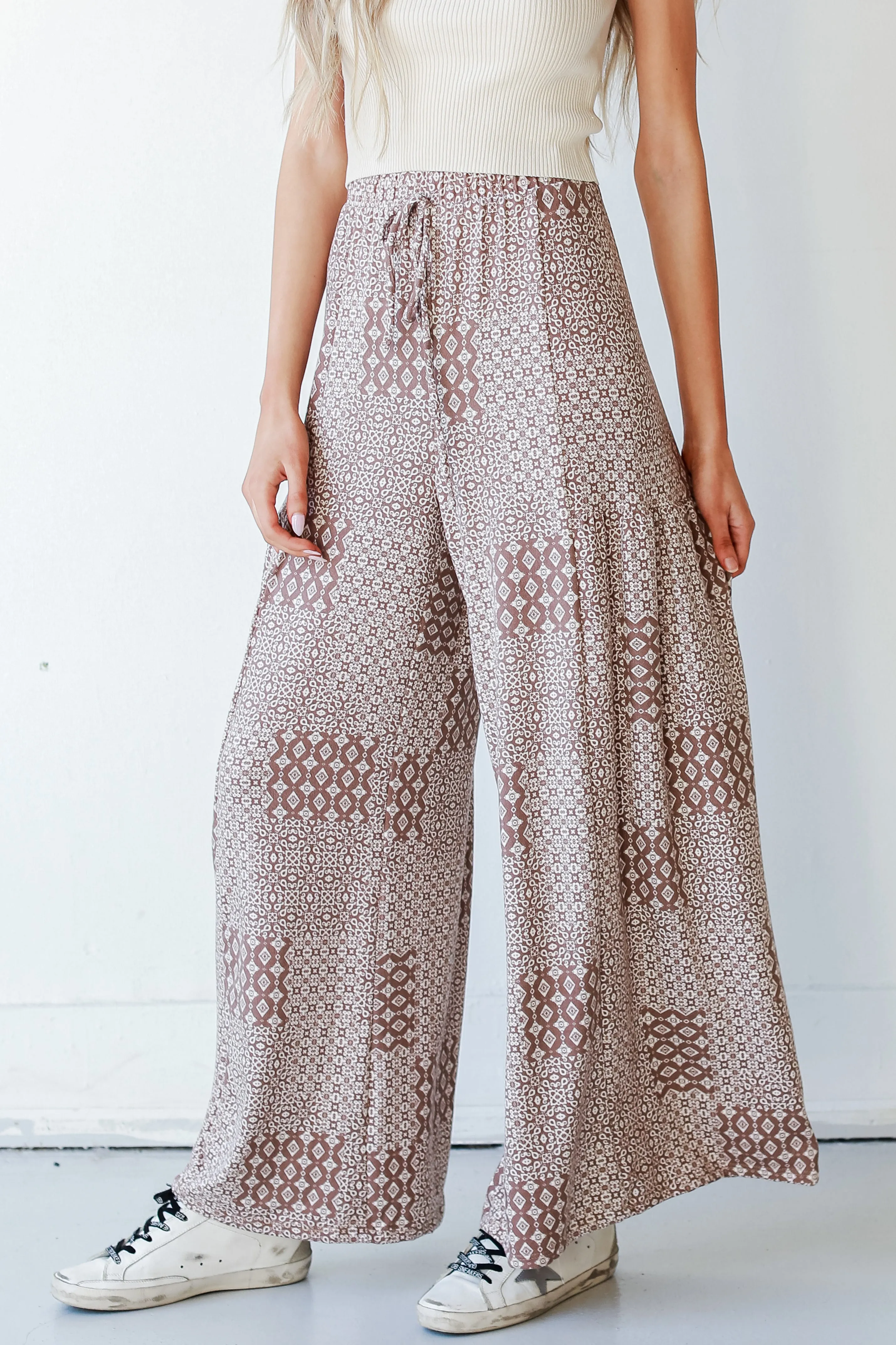 Go With The Flow Wide Leg Pants