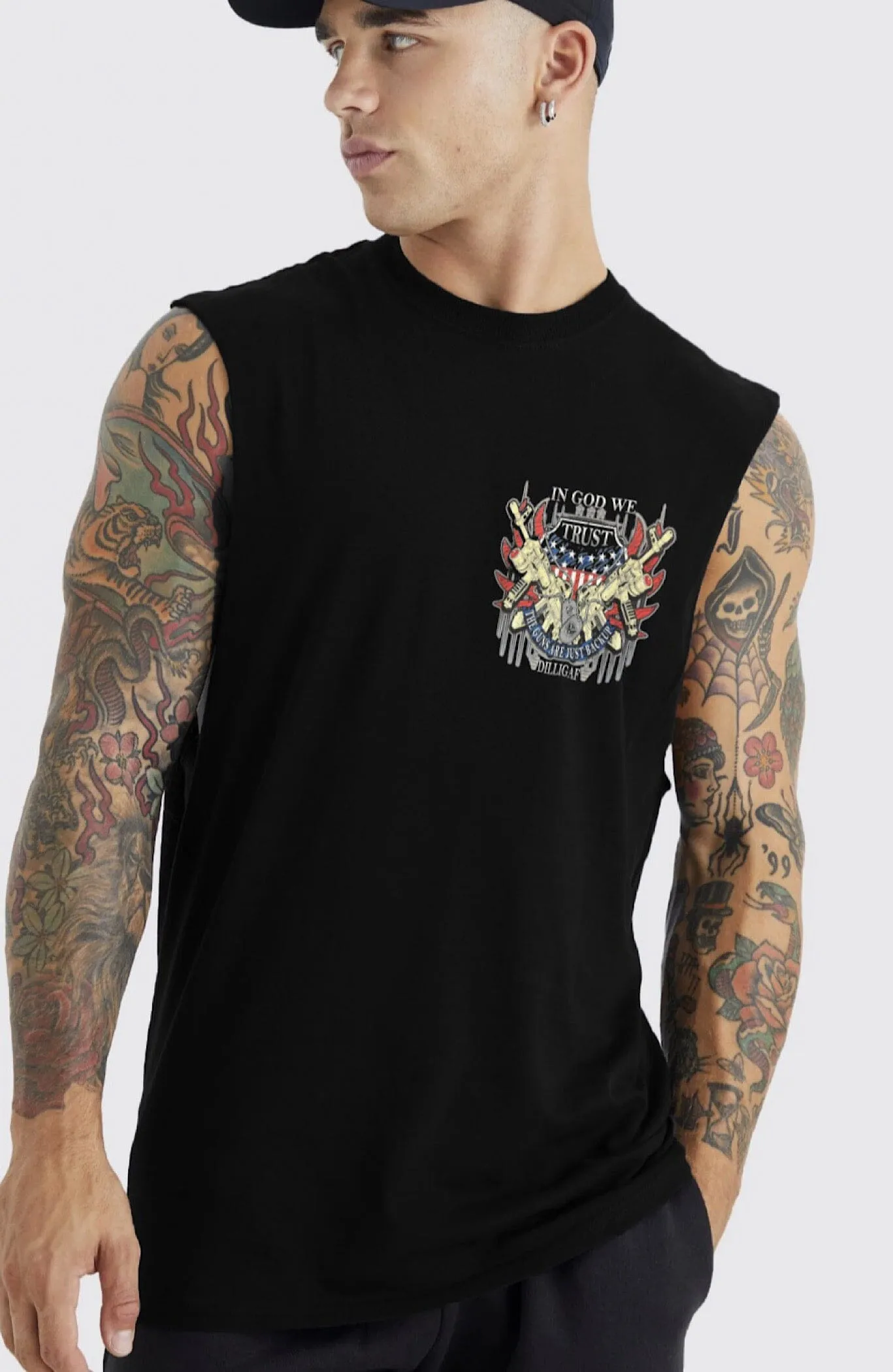 God and Guns Muscle shirt