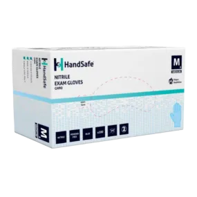 Handsafe Blue Nitrile Powder Free Examination Gloves (200 gloves) GN90