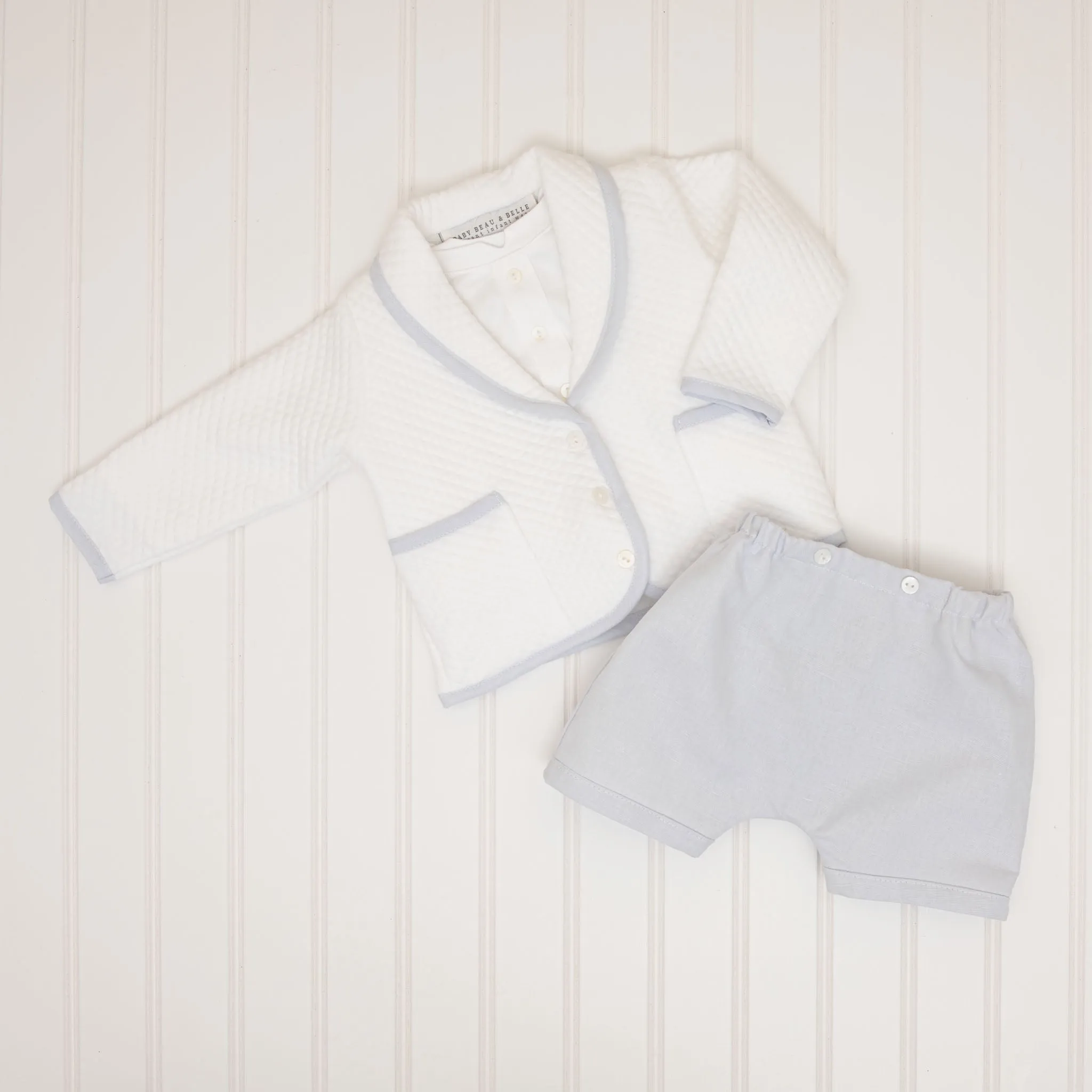 Harrison Quilted Newborn Suit