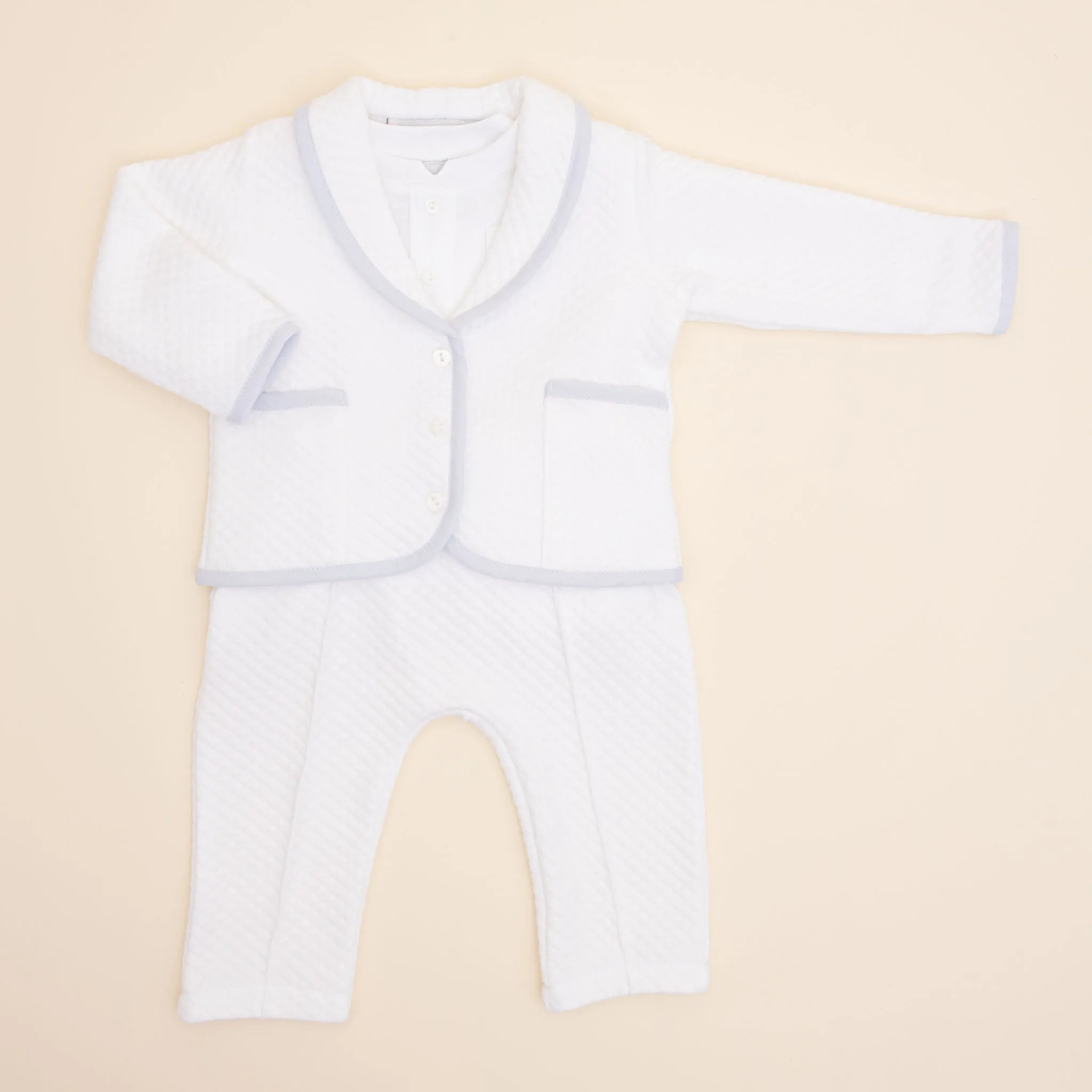 Harrison Quilted Newborn Suit