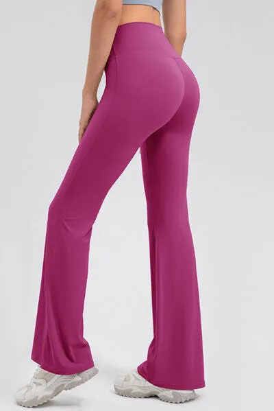 High Waist Straight Active Pants