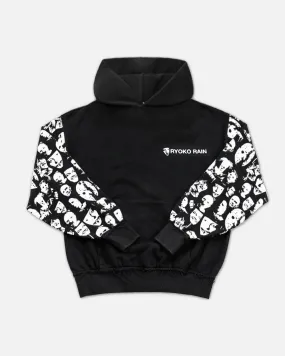 HORROR FILM CROPPED HOODIE