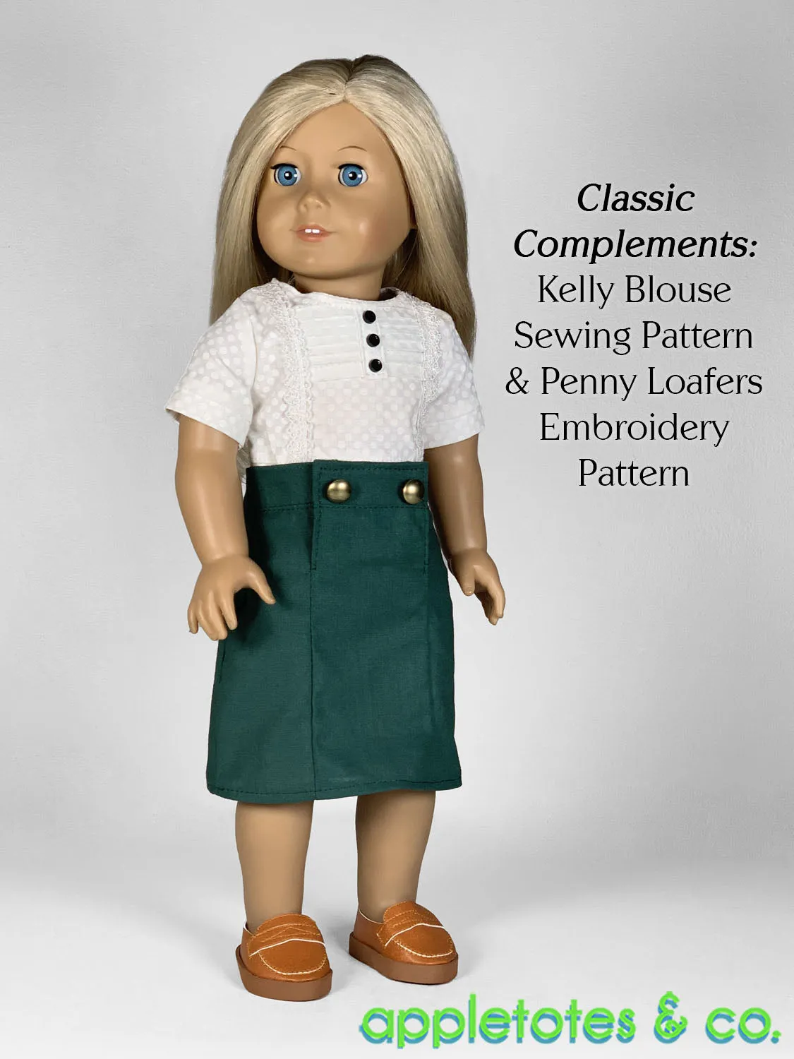 Iris Skirt 18 Inch Doll Sewing Pattern