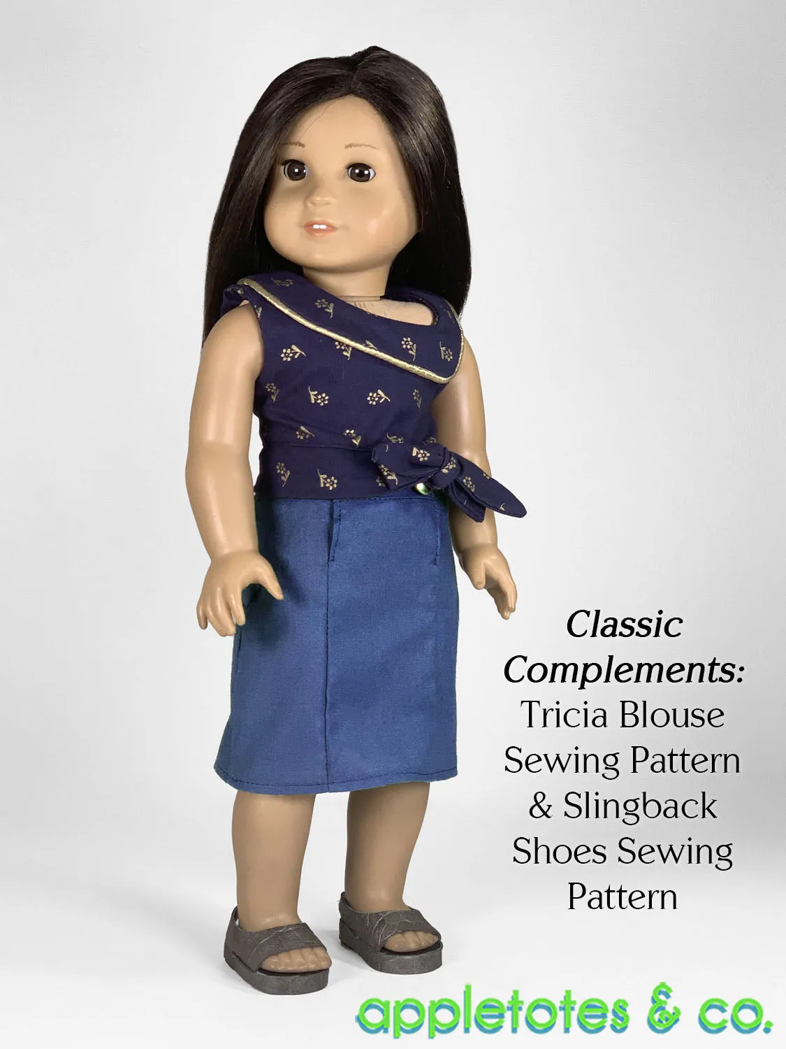 Iris Skirt 18 Inch Doll Sewing Pattern