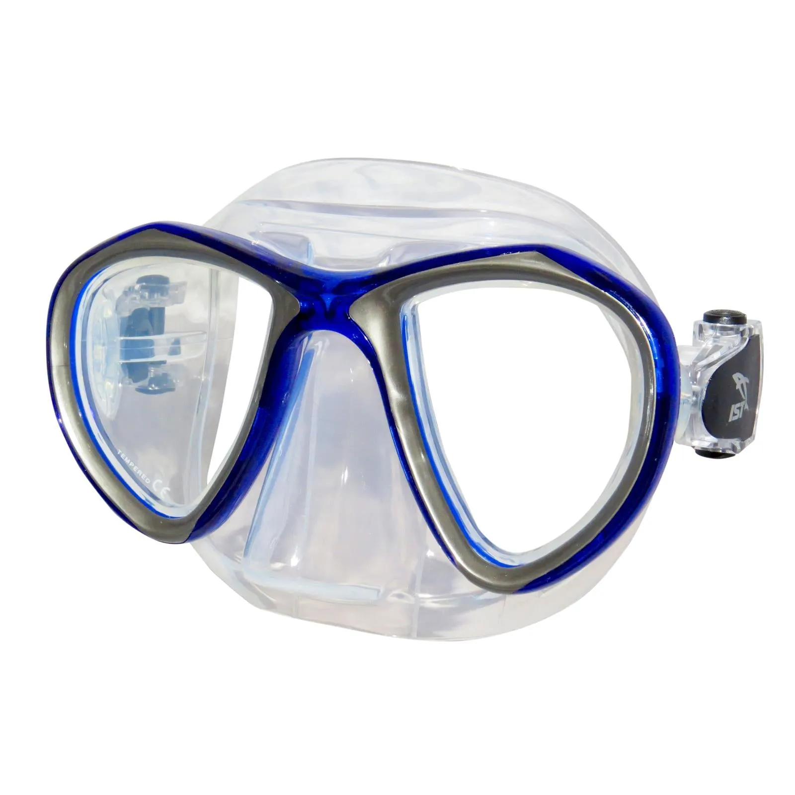 IST Bluetech Twin Lens Scuba Diving Snorkeling Mask