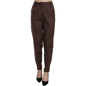 Just Cavalli High Waist Tapered Chic Formal Pants