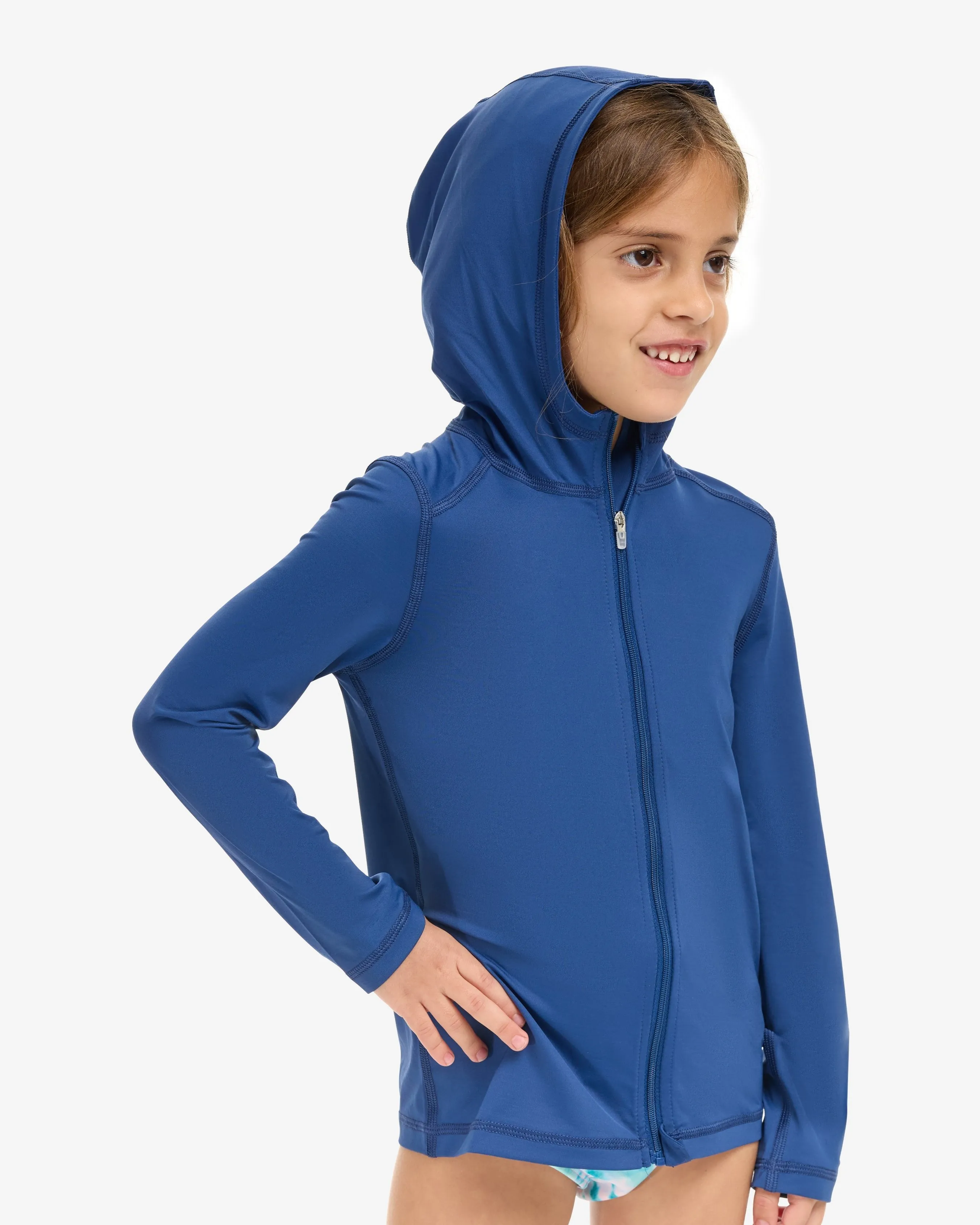 KIDS FULL ZIP HOODIE TOP (1003K)