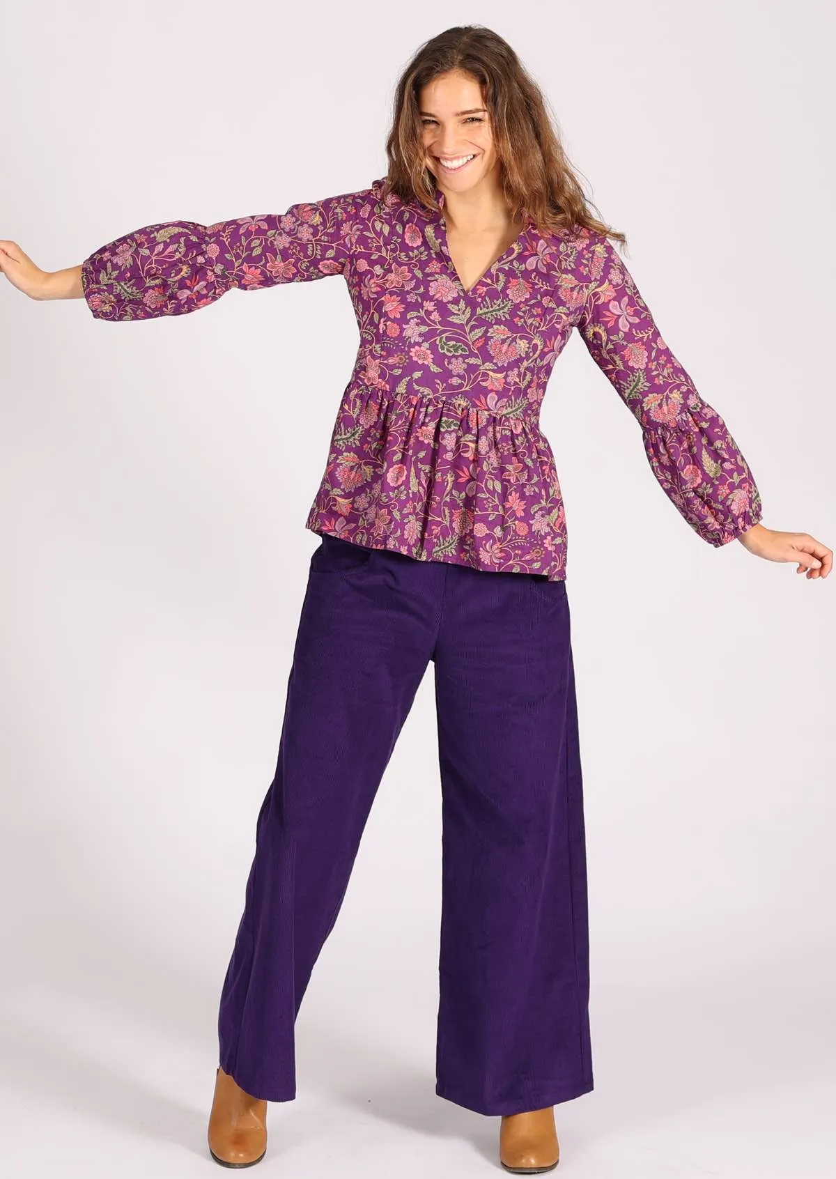 Kyra Blouse Amethyst