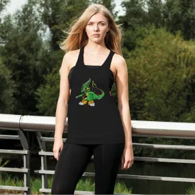 Ledinaking Women's Loose Racerback Tank Top