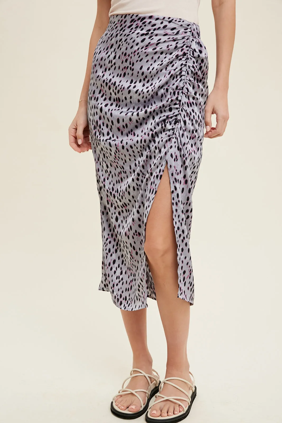 Leopard Mid Skirt