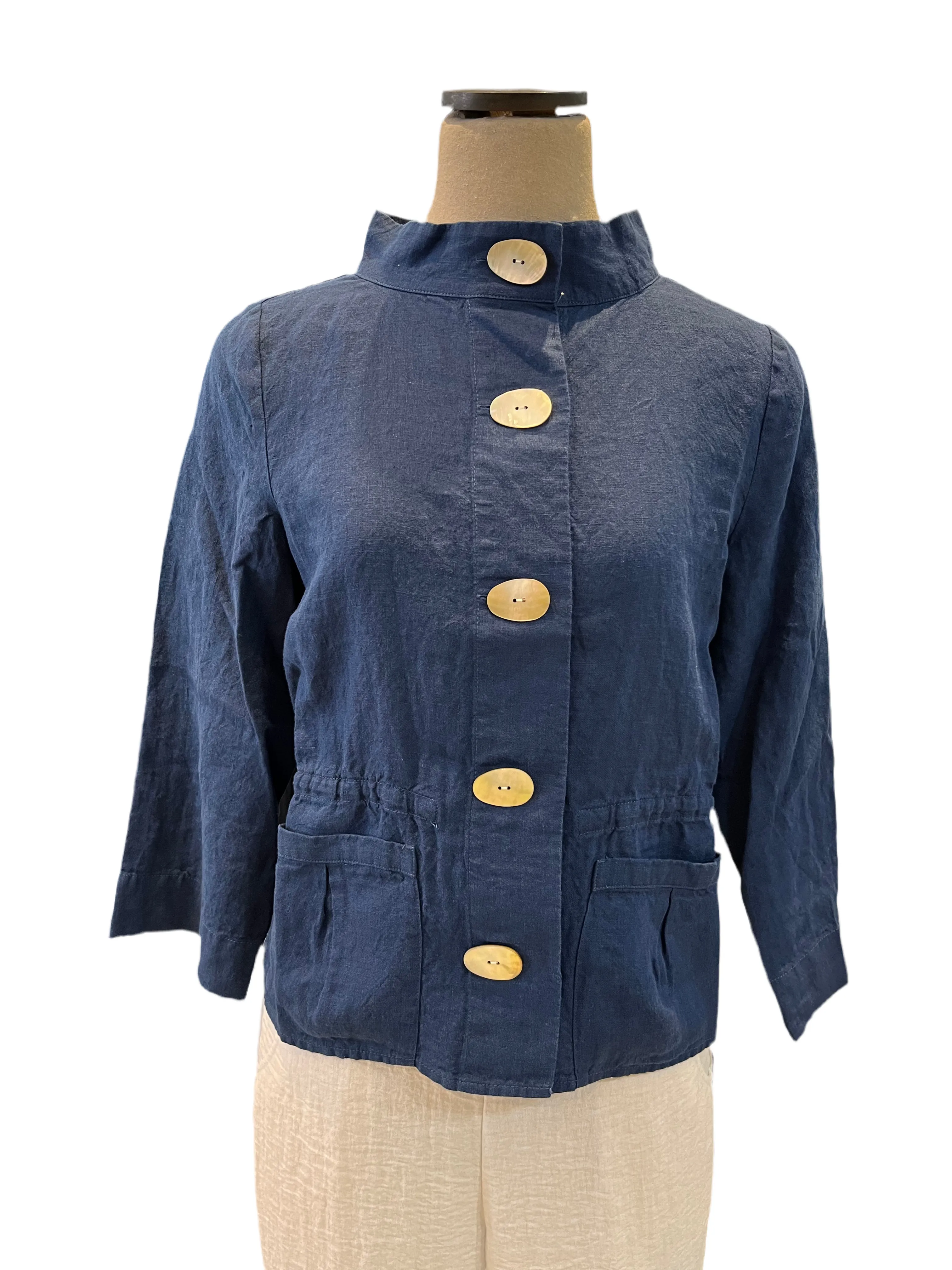 Liv Sale, 260469 Montauk Jacket, Navy, 50% Off Regular Price