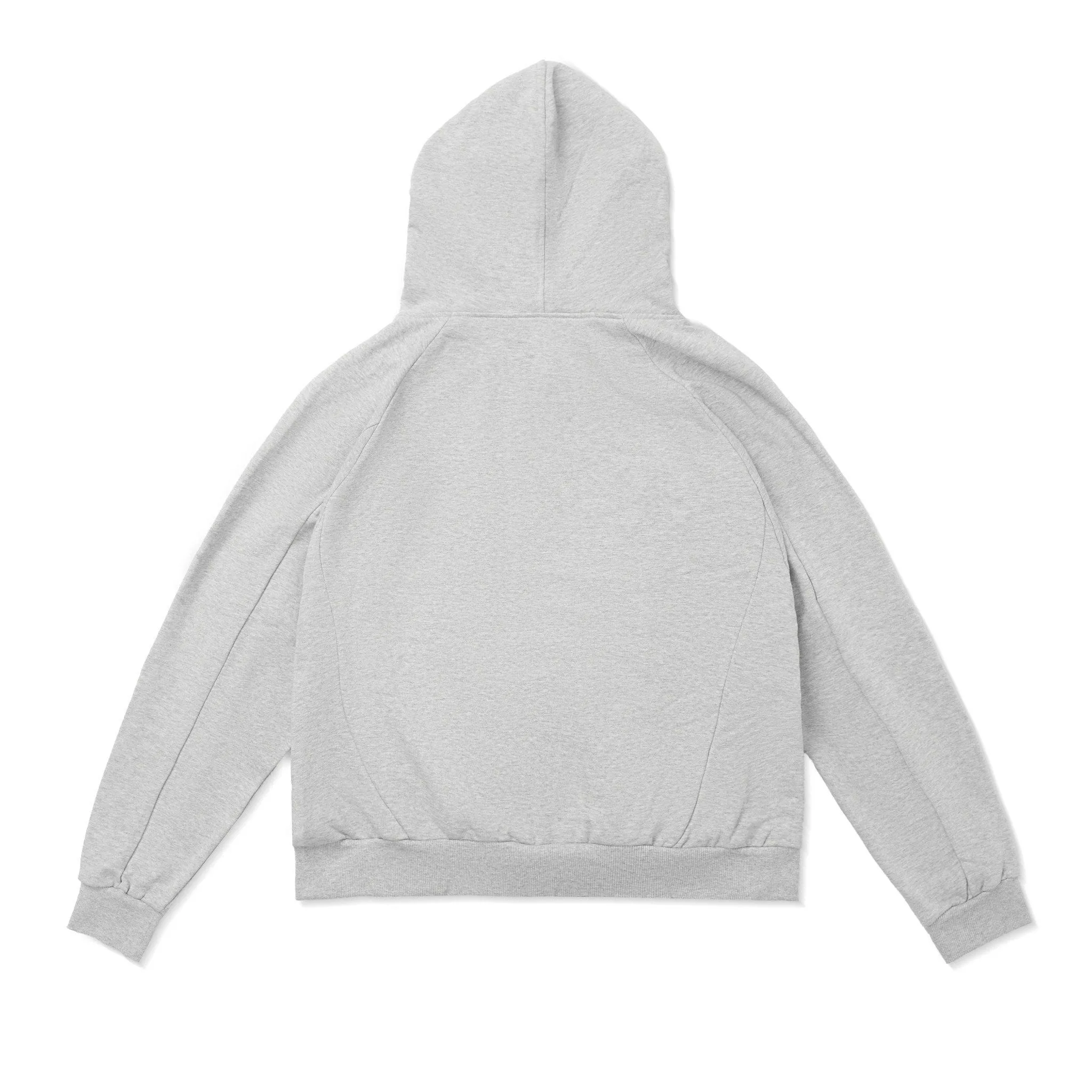 LOOSE ZIP HOODIE - GRAY