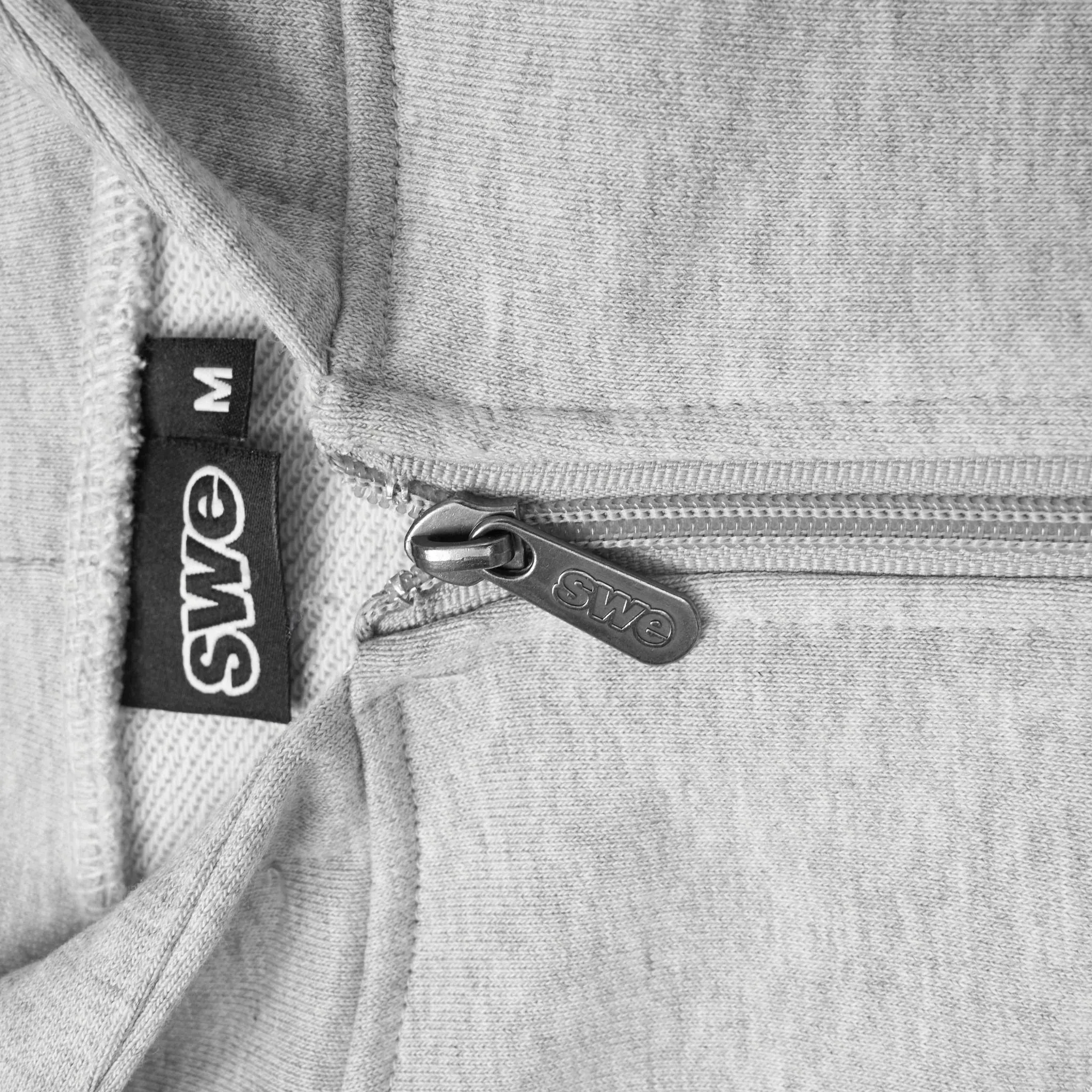 LOOSE ZIP HOODIE - GRAY