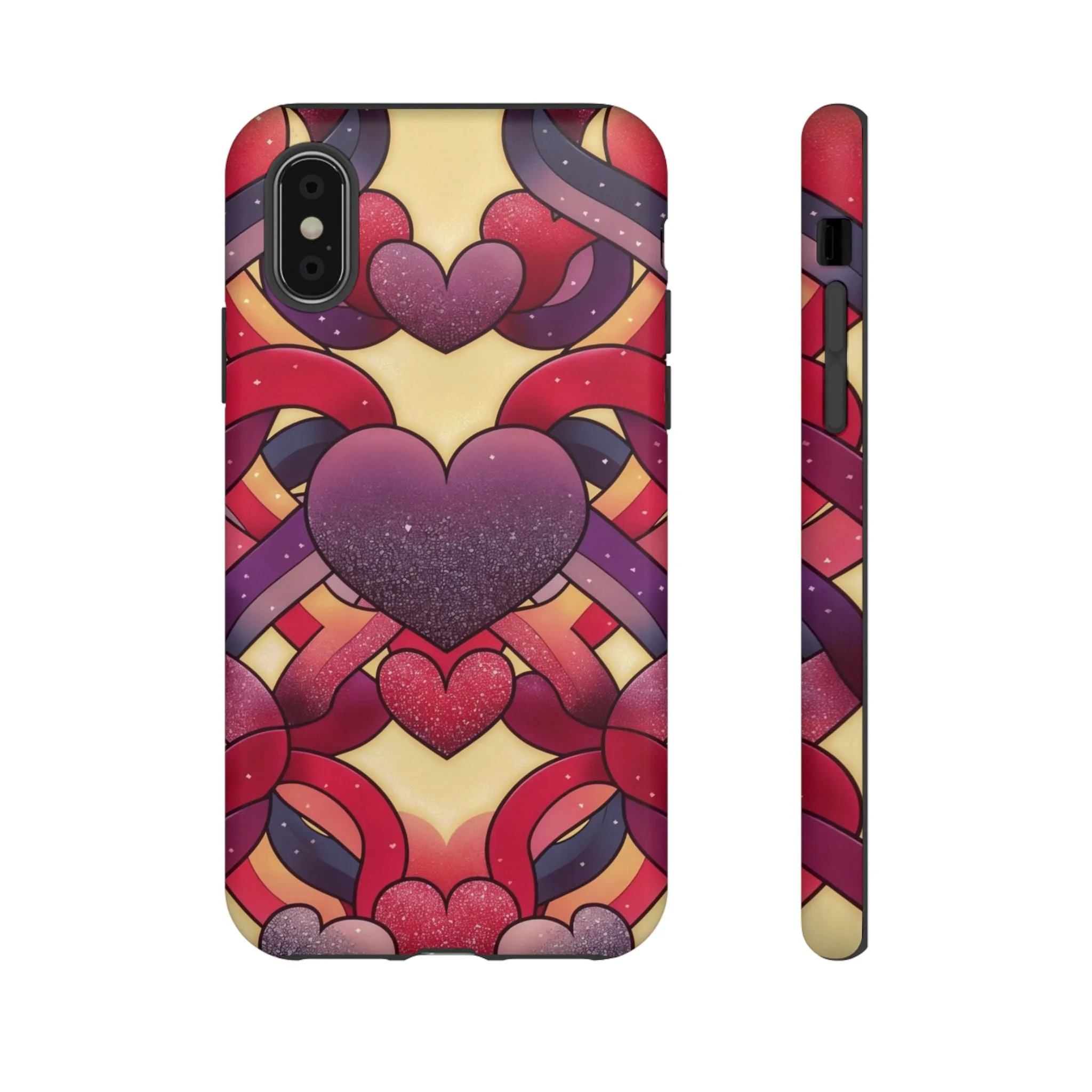 Love at First Sight: Fall Head Over Heels for These Eye-Catching Heart and Ribbon Cell Phone Case