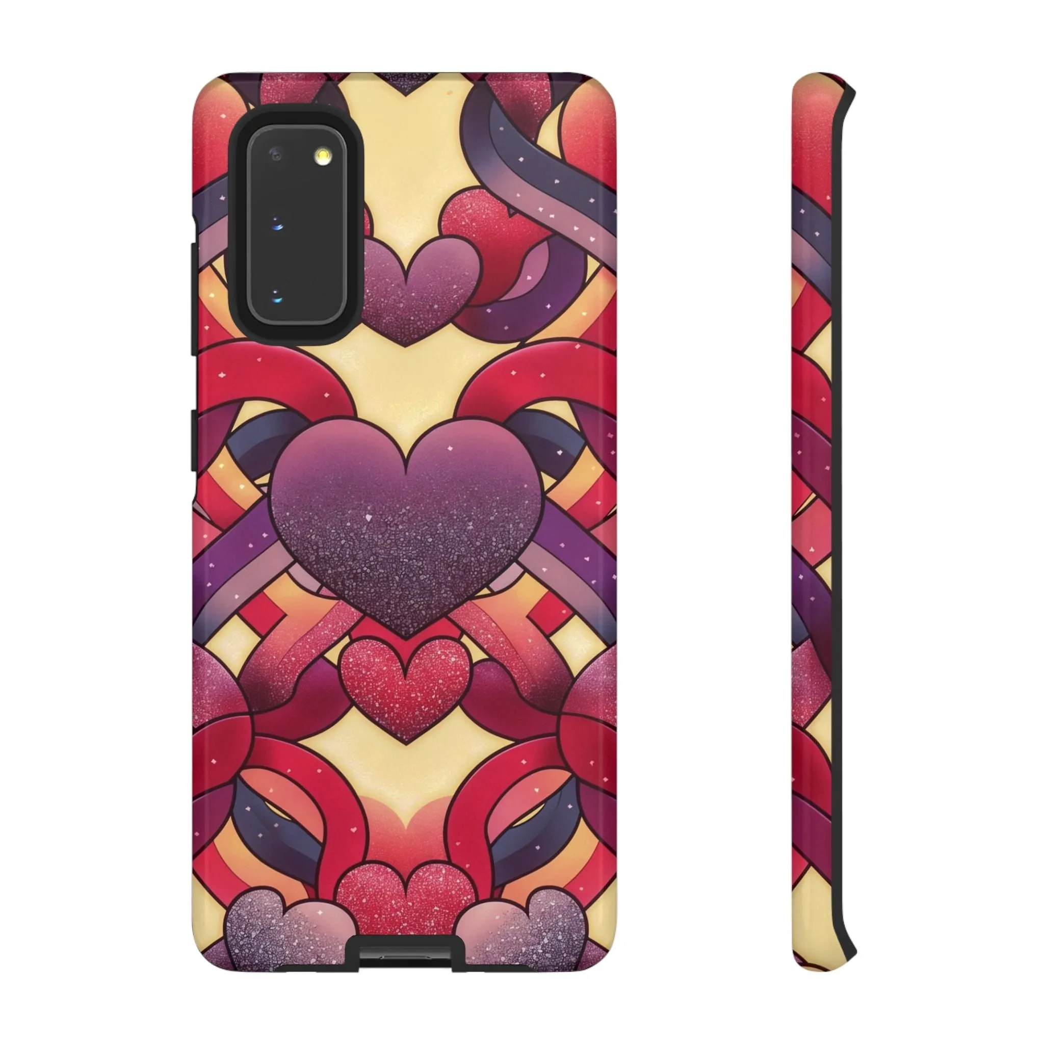 Love at First Sight: Fall Head Over Heels for These Eye-Catching Heart and Ribbon Cell Phone Case