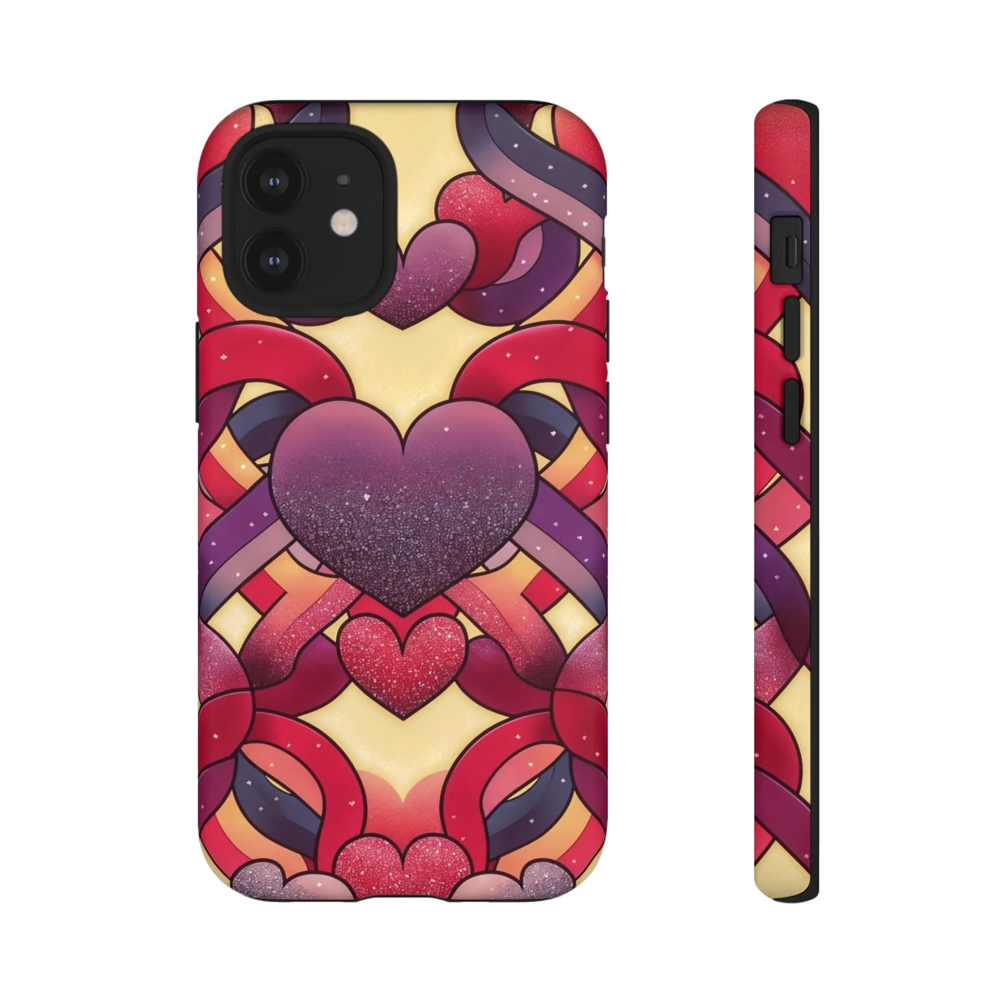 Love at First Sight: Fall Head Over Heels for These Eye-Catching Heart and Ribbon Cell Phone Case