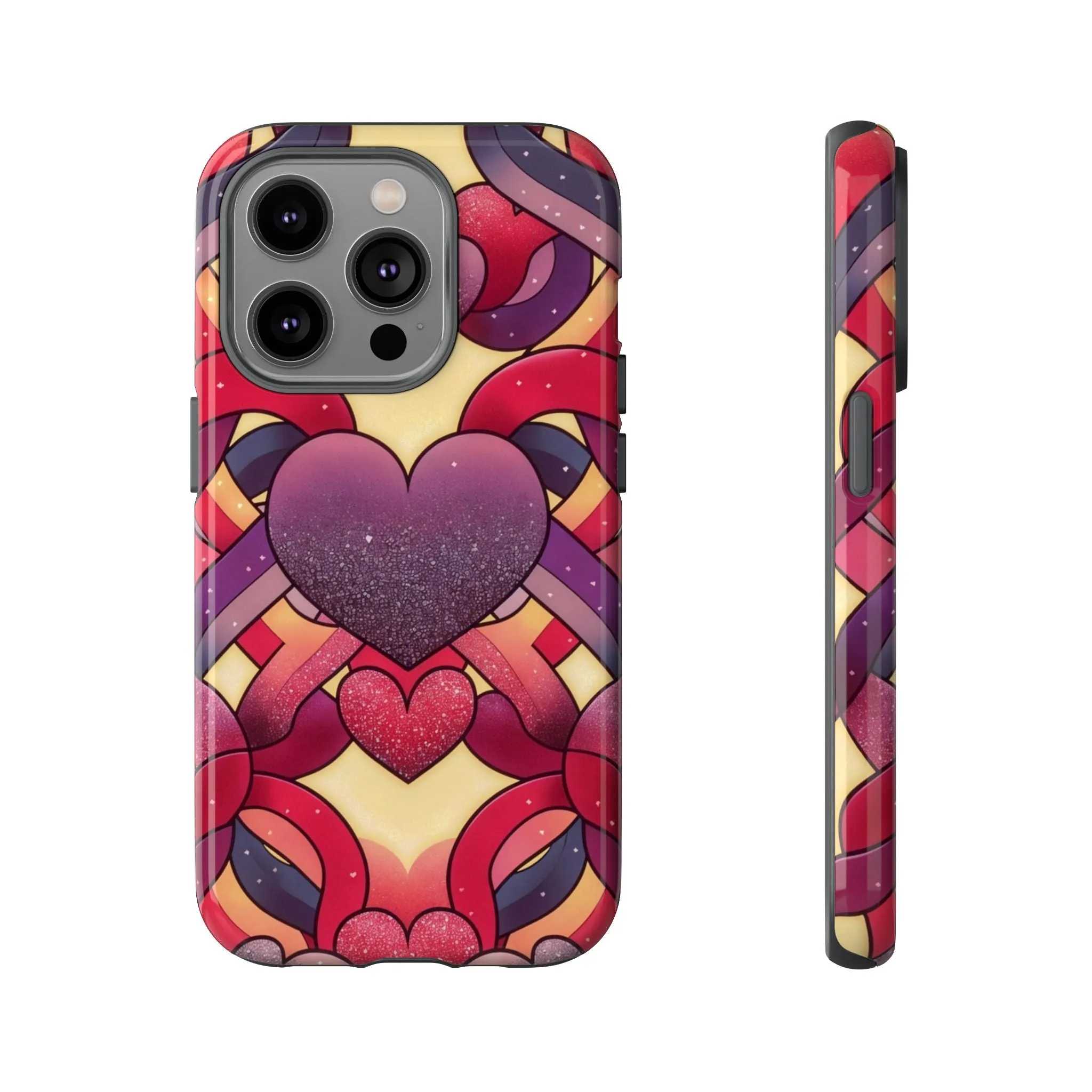 Love at First Sight: Fall Head Over Heels for These Eye-Catching Heart and Ribbon Cell Phone Case