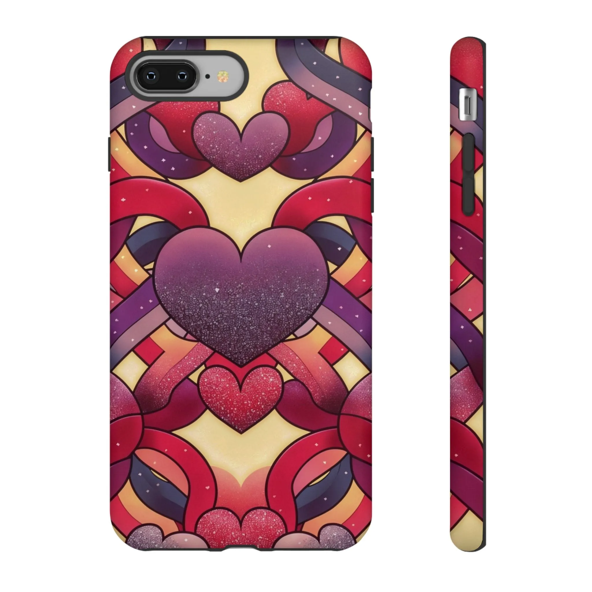 Love at First Sight: Fall Head Over Heels for These Eye-Catching Heart and Ribbon Cell Phone Case