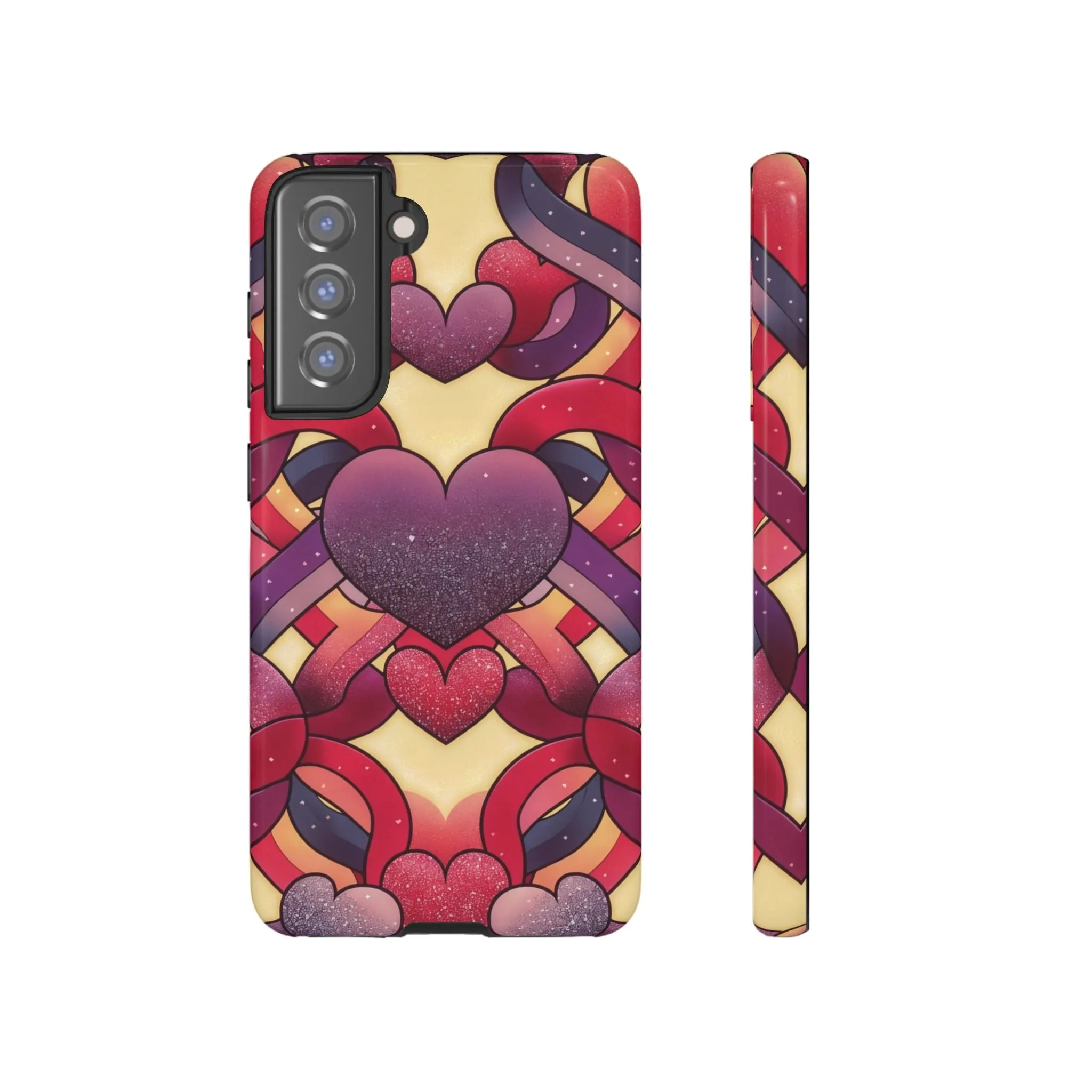 Love at First Sight: Fall Head Over Heels for These Eye-Catching Heart and Ribbon Cell Phone Case