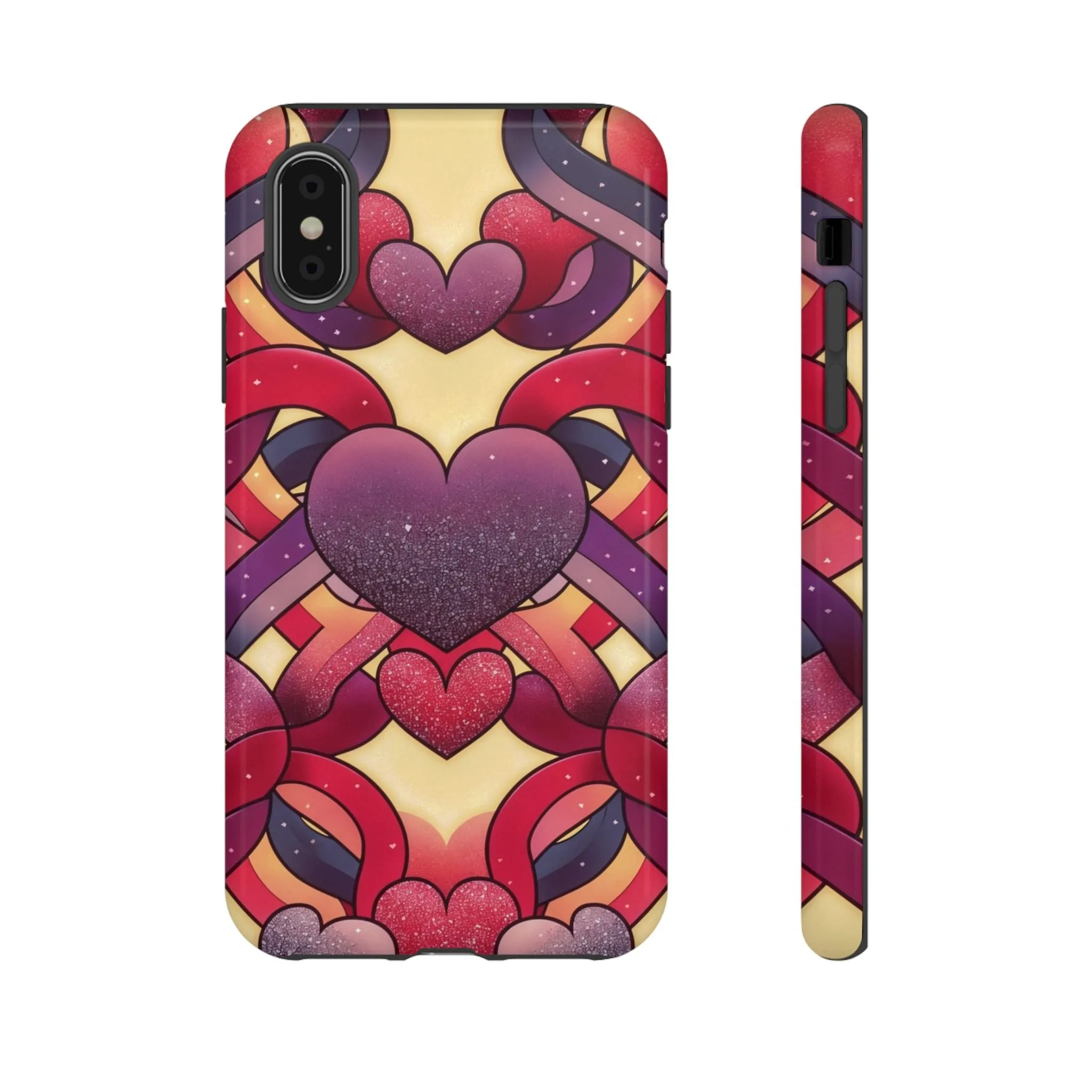 Love at First Sight: Fall Head Over Heels for These Eye-Catching Heart and Ribbon Cell Phone Case