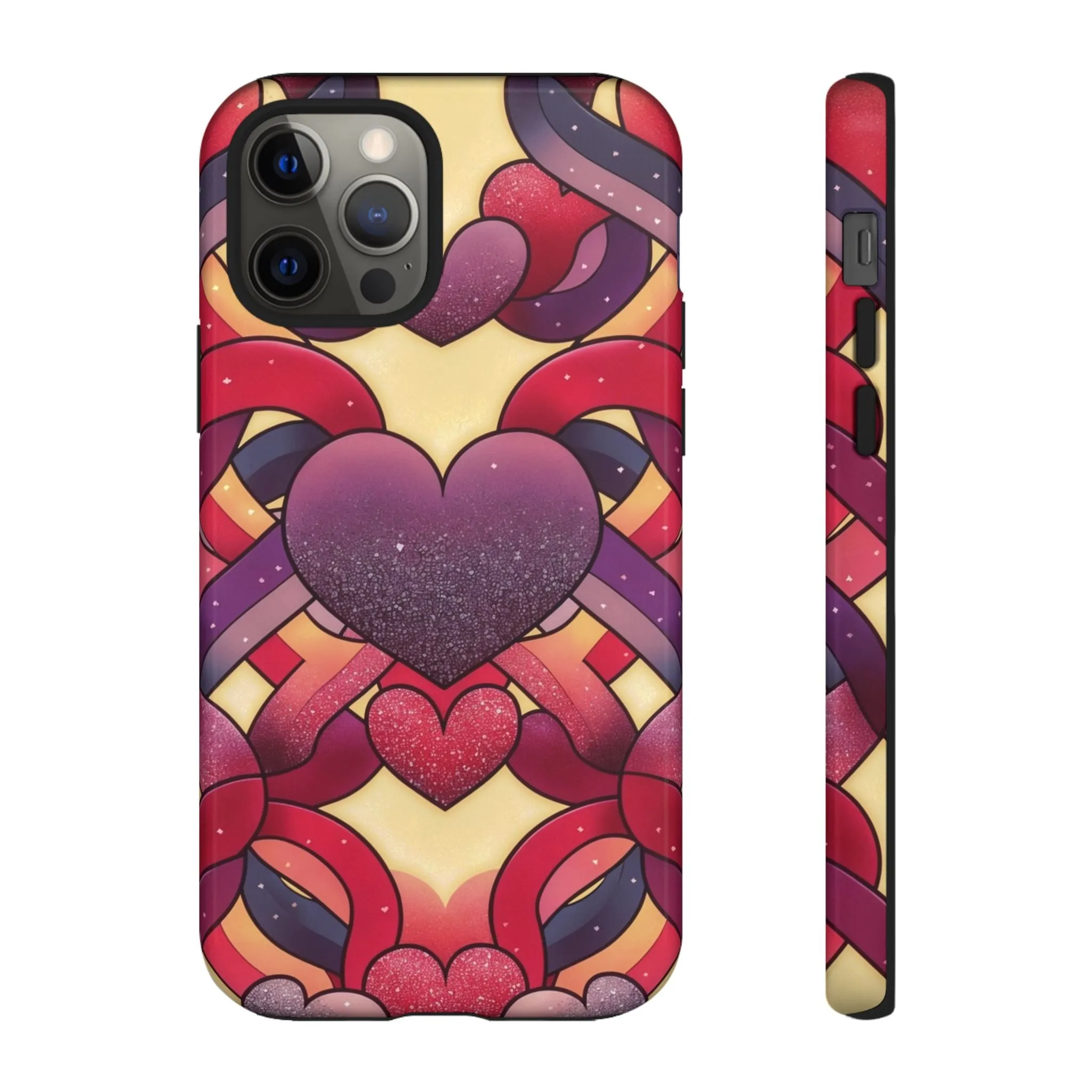 Love at First Sight: Fall Head Over Heels for These Eye-Catching Heart and Ribbon Cell Phone Case