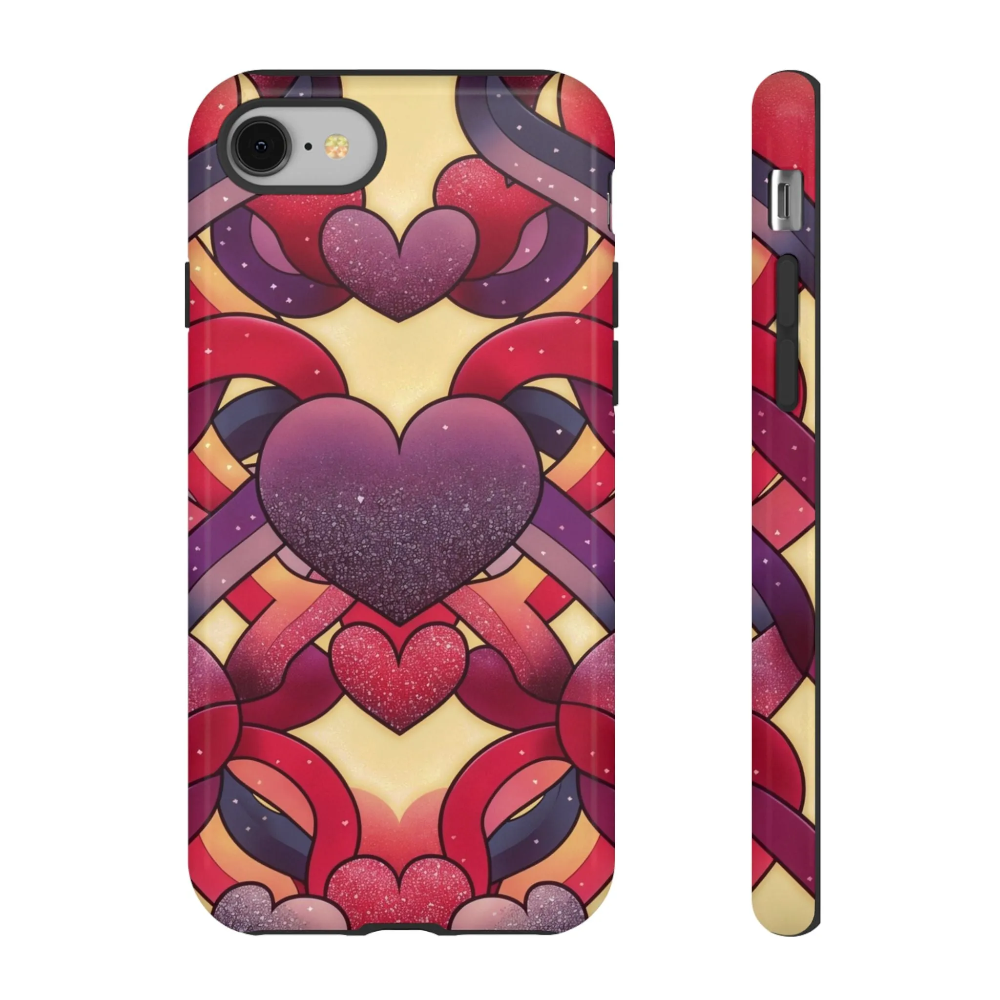 Love at First Sight: Fall Head Over Heels for These Eye-Catching Heart and Ribbon Cell Phone Case