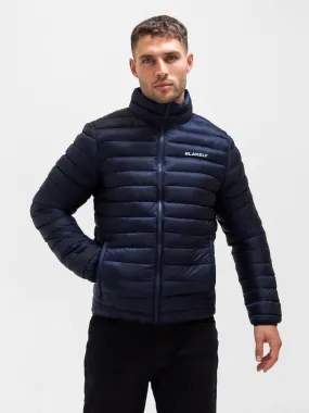 Lucas Lightweight Puffer Jacket - Navy