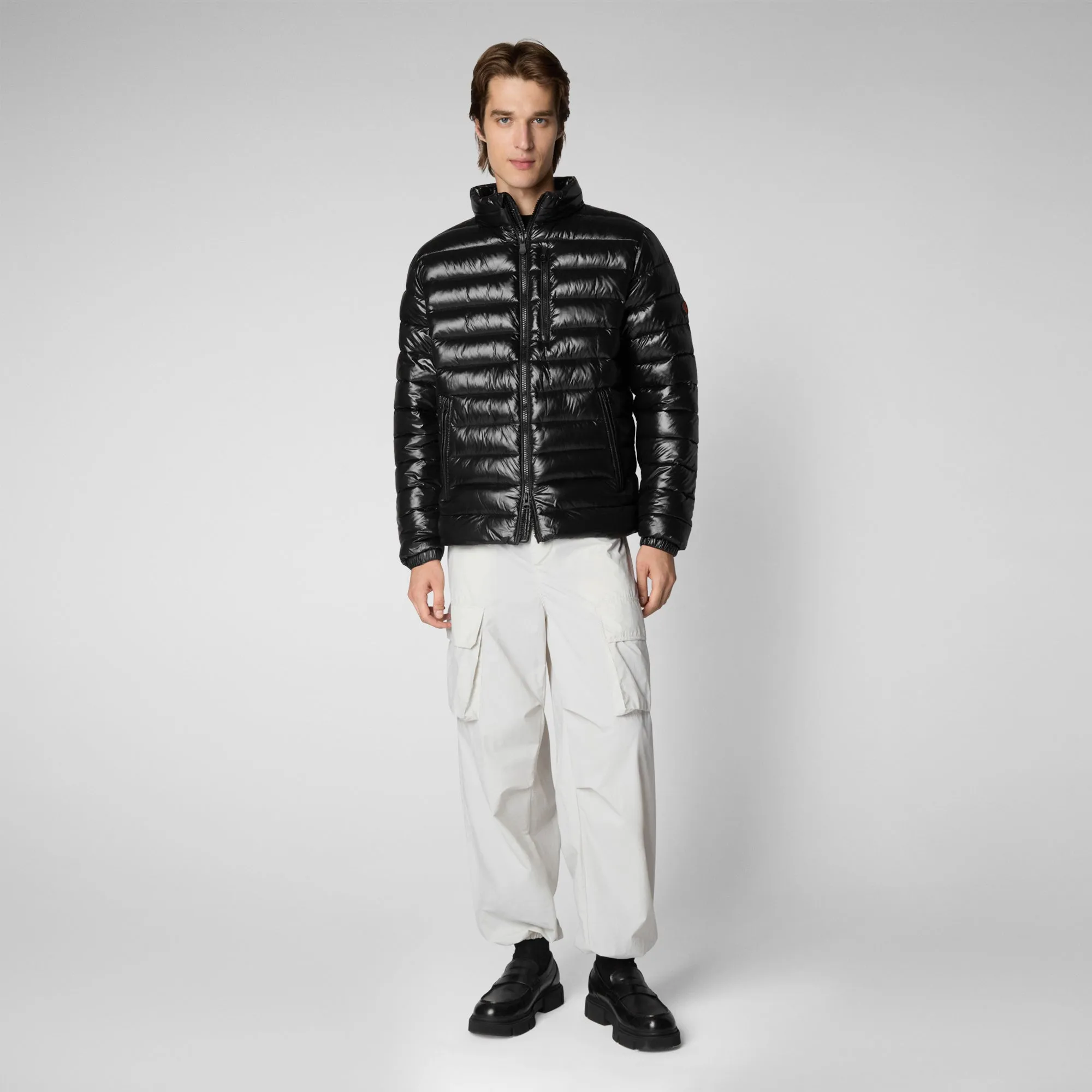 Men's  animal free Puffer jacket Holden in black