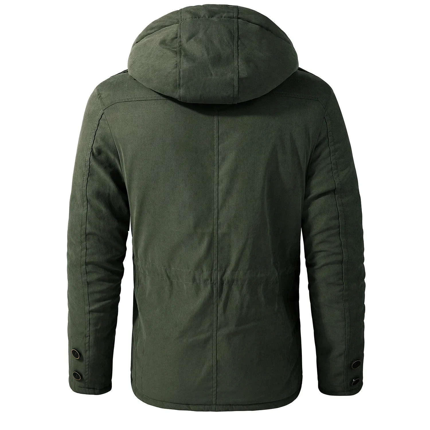 Men's Hooded Cotton Jacket All Weather Coats