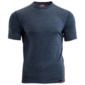 Mens Merino 150 Short Sleeve Crew (Denim)