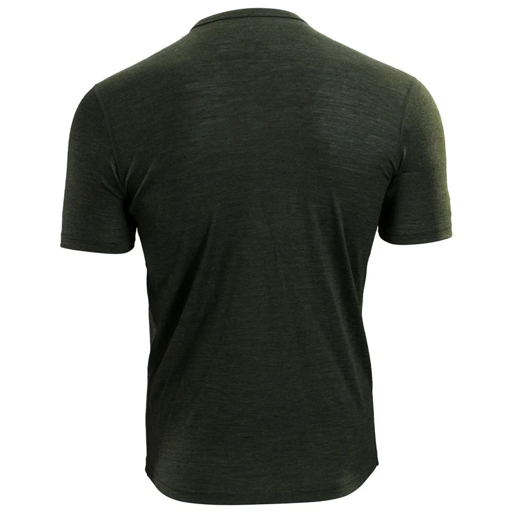 Mens Merino 150 Short Sleeve Crew (Forest)