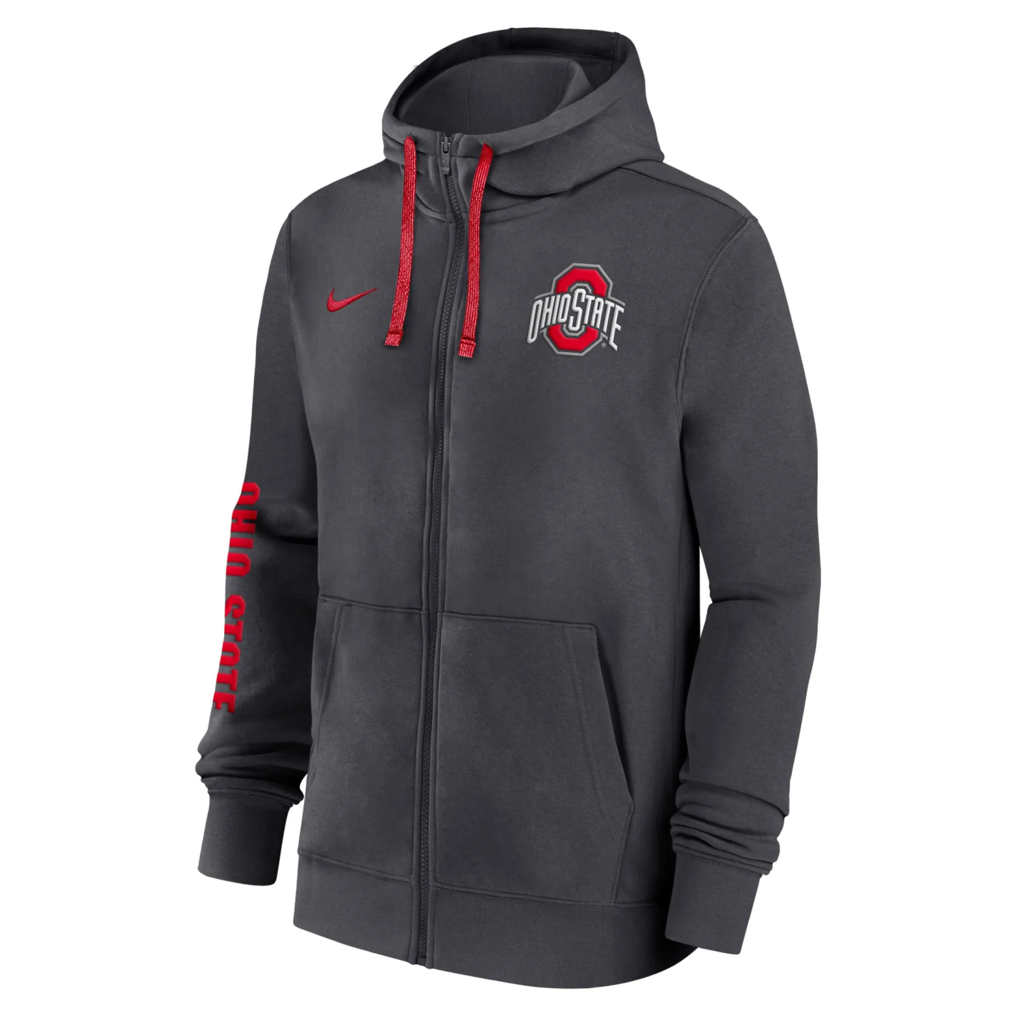 Men's Team Issue Club Fleece Full-Zip Hoodie