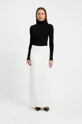 Merino Wool Turtleneck Top