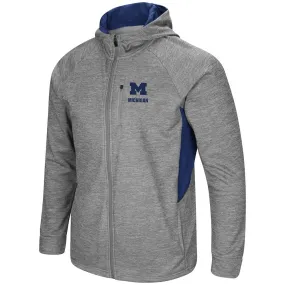 Michigan Wolverines Colosseum All Them Teeth Full Zip Hoodie Jacket