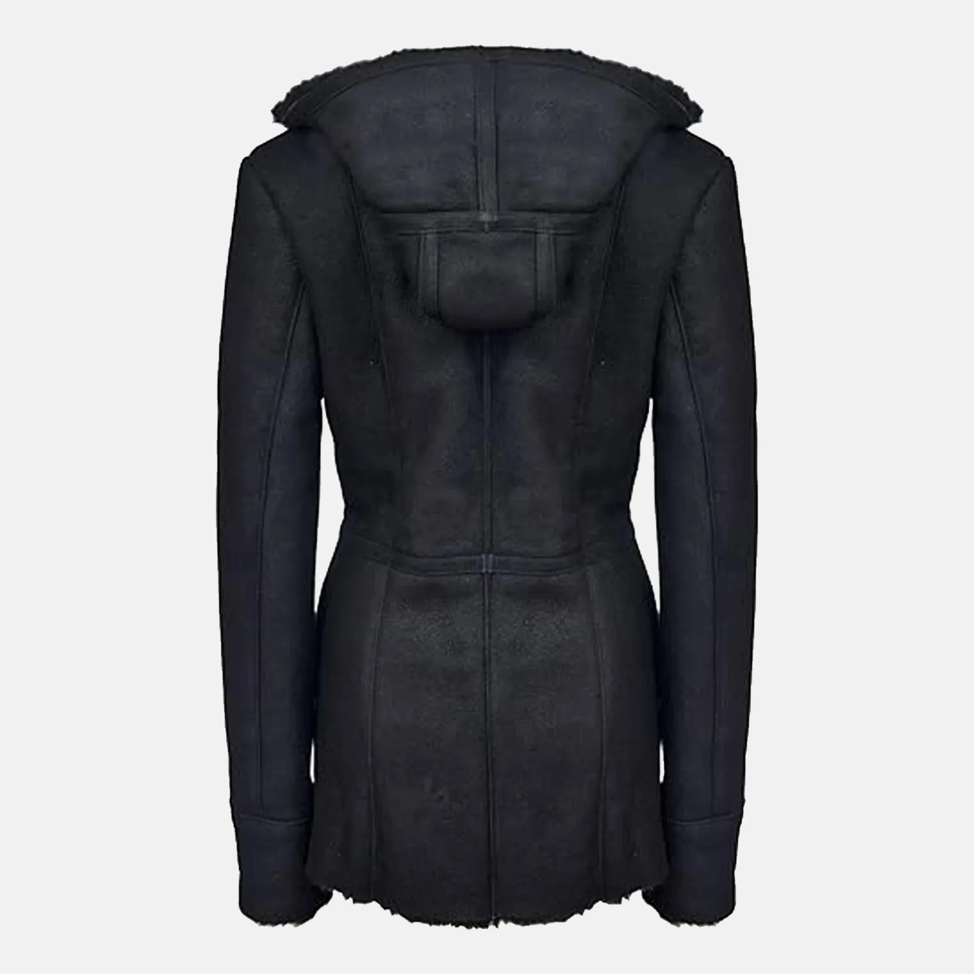 Milano Moxie Leather Shearling Coat