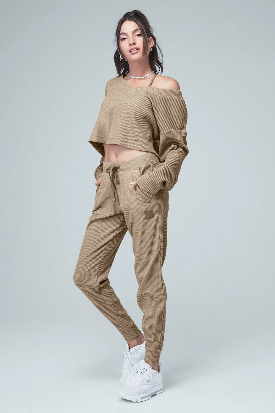 Muse Sweatpant - Gravel Heather