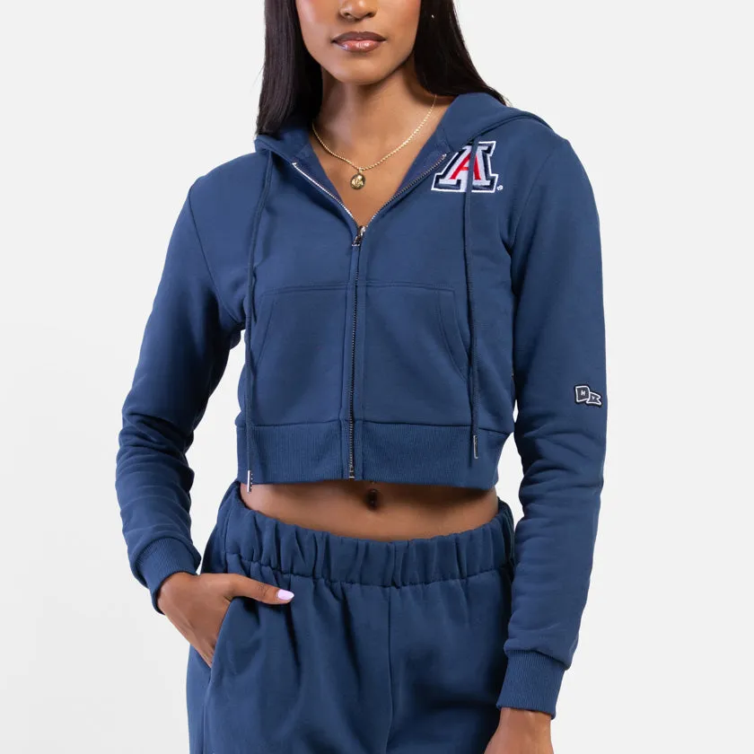 NCAA Arizona Wildcats Women's Hype & Vice Mia Zip Sweater