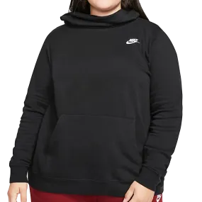 Nike Women's Fleece Funnel-Neck Hoodie (Plus Size) - Clearance