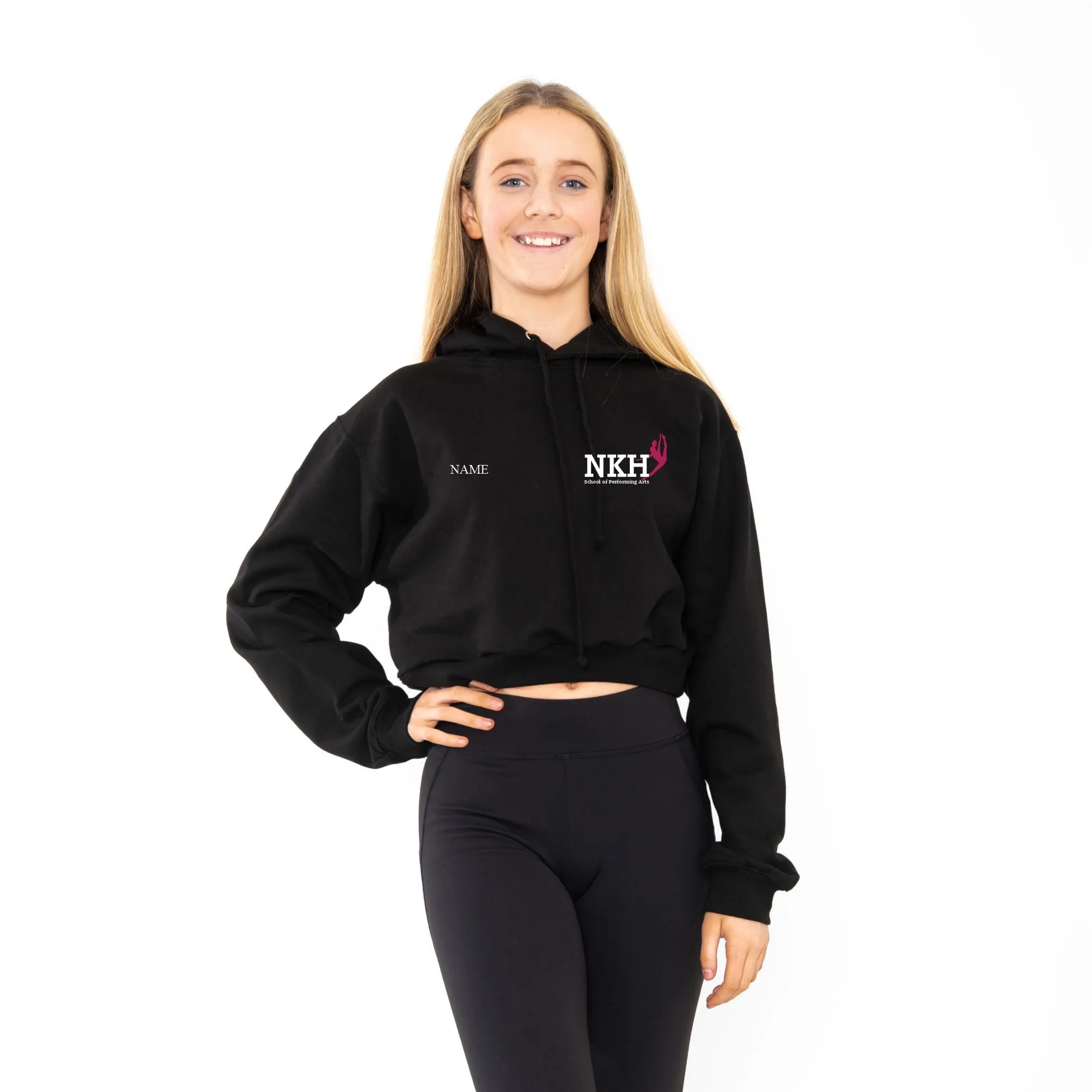 NKH School of Dance Adult Cropped Hoodie