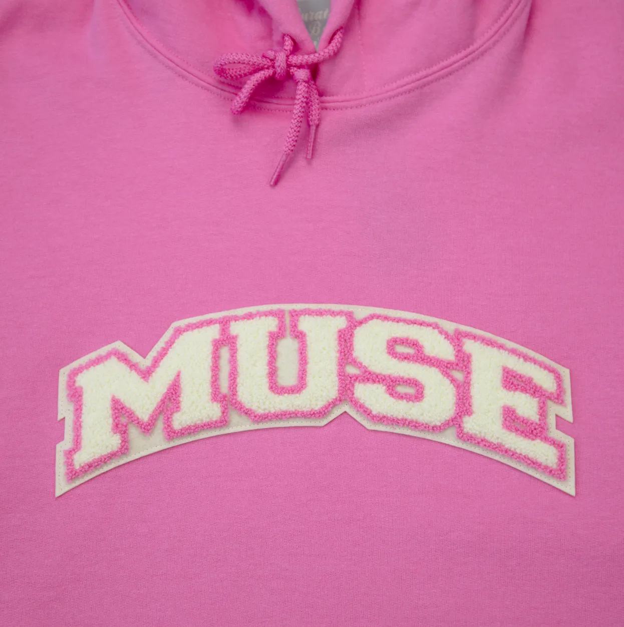 OG Chenille Pink Hoodie - Blush