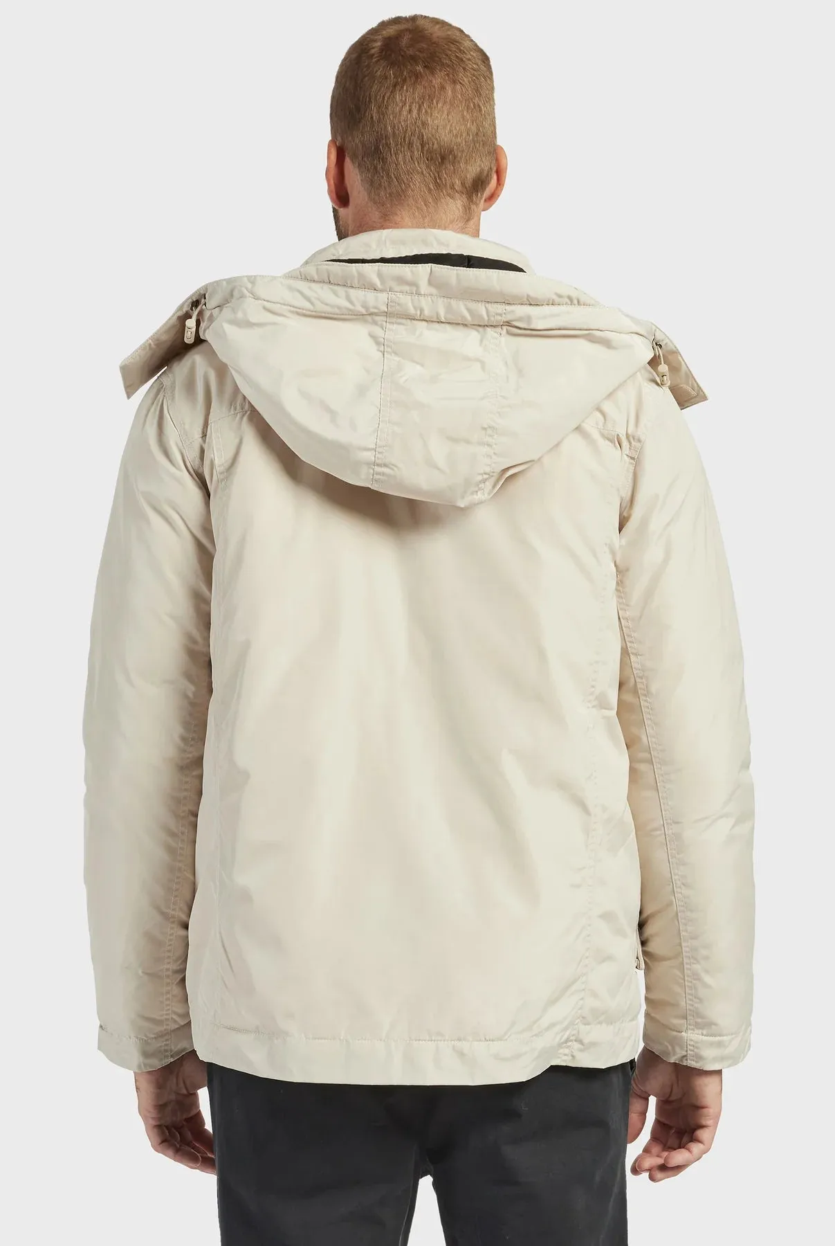 Oregon Puffer Jacket in Macadamia