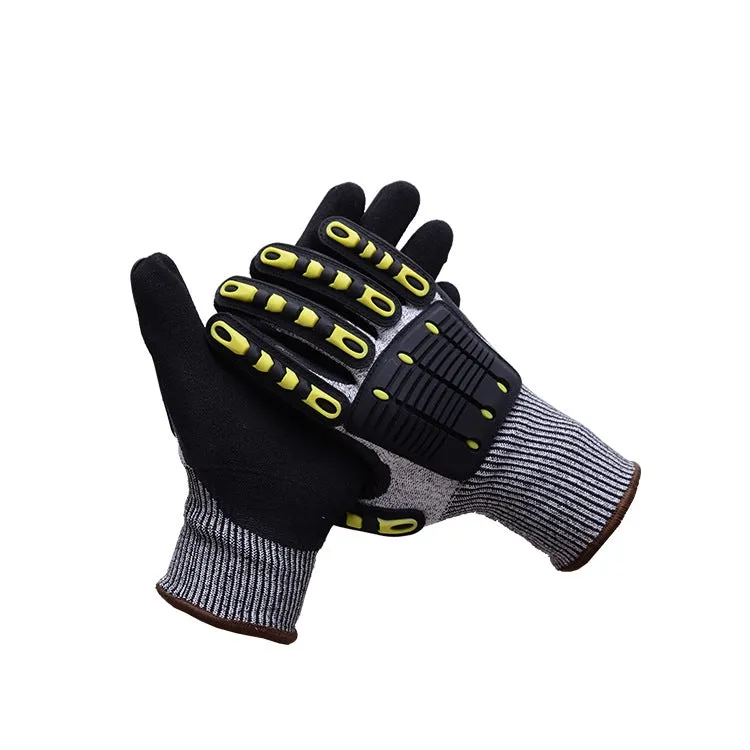 Outdoor Cycling TPR Cut-proof Wear-Resistant Gloves, Size: XL(1008)