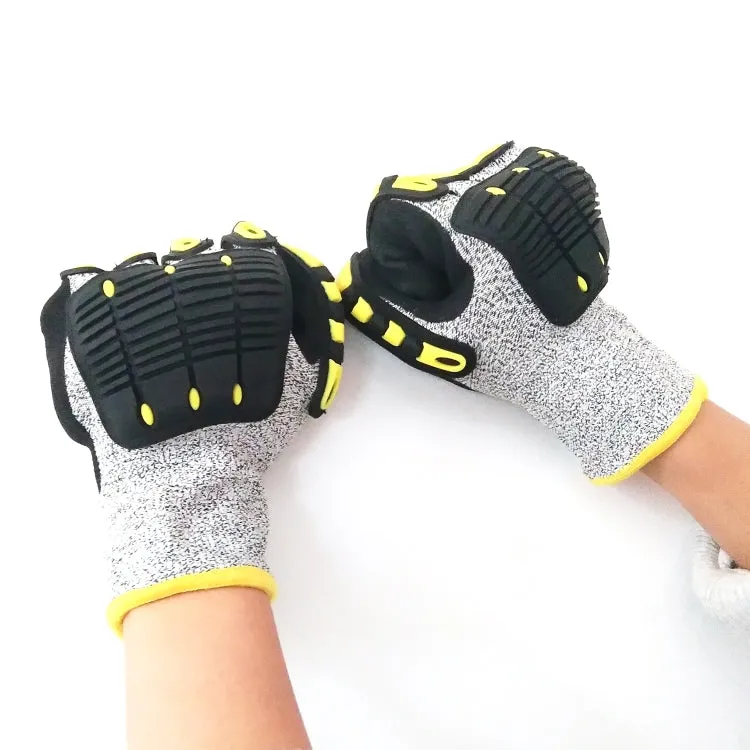 Outdoor Cycling TPR Cut-proof Wear-Resistant Gloves, Size: XL(1008)