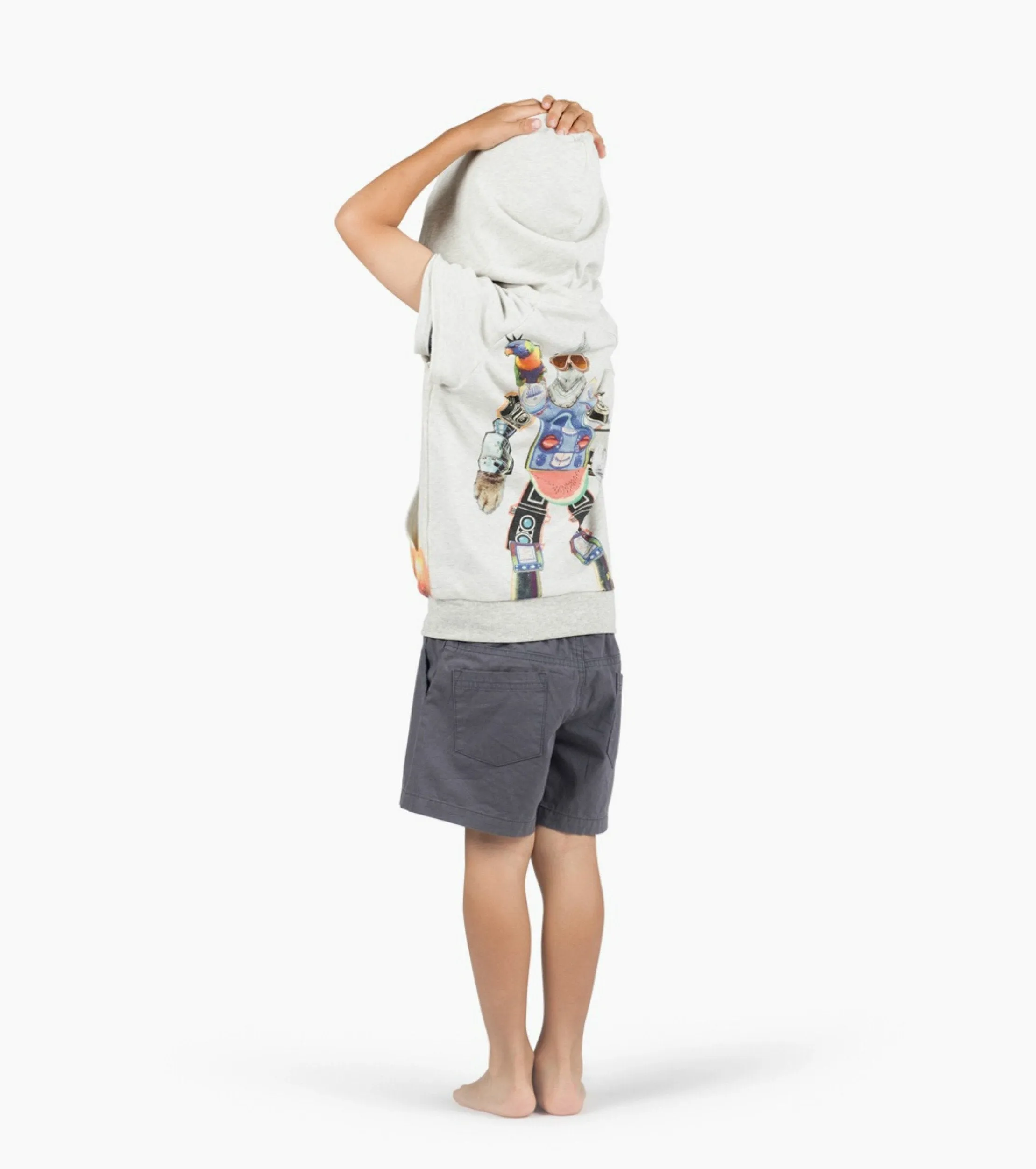 Paper Wings Boys Bang Bang Robots Tank Hoodie