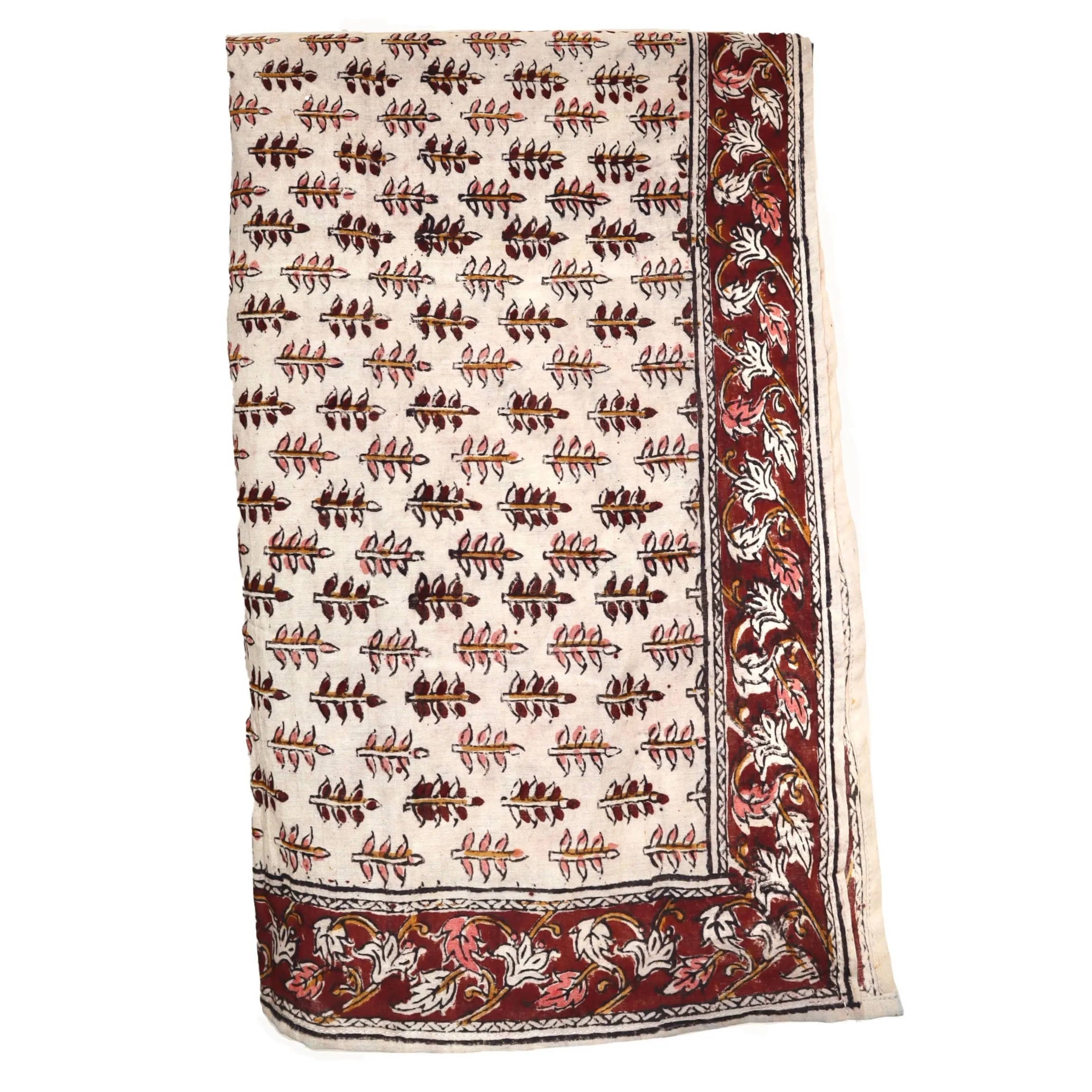 Pine Grove Tapestry - Kalamkari Cotton Bandana (KK1415)