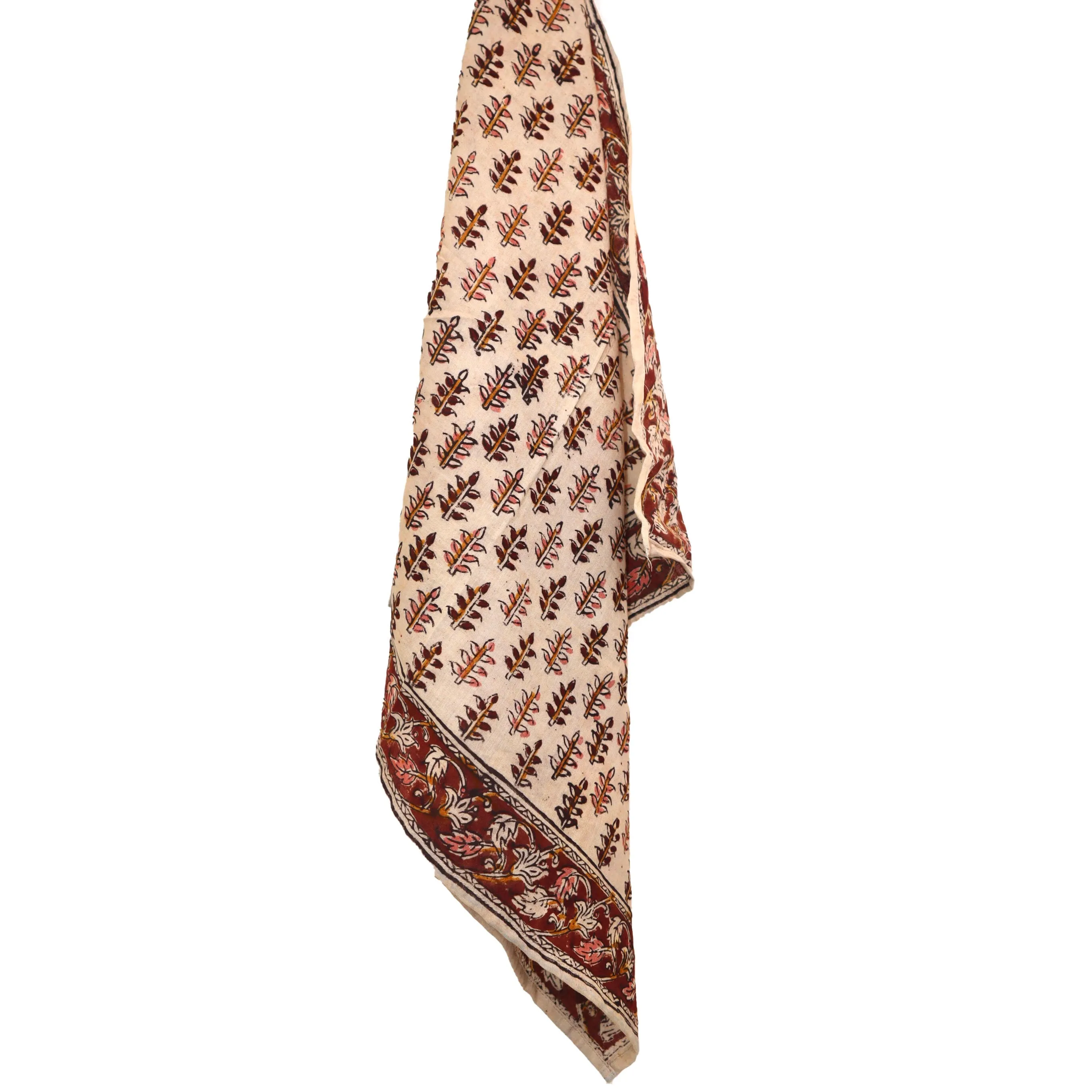 Pine Grove Tapestry - Kalamkari Cotton Bandana (KK1415)