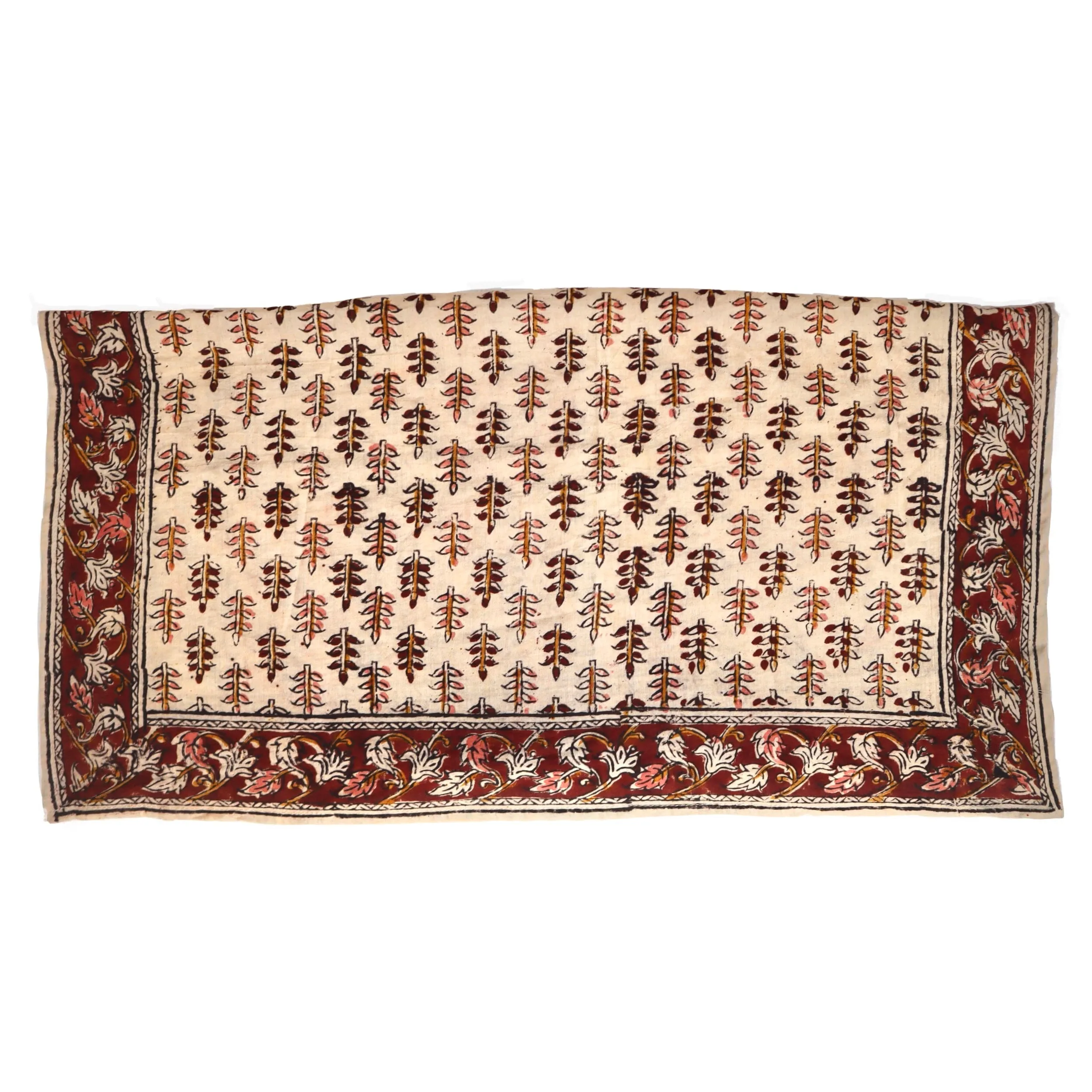 Pine Grove Tapestry - Kalamkari Cotton Bandana (KK1415)