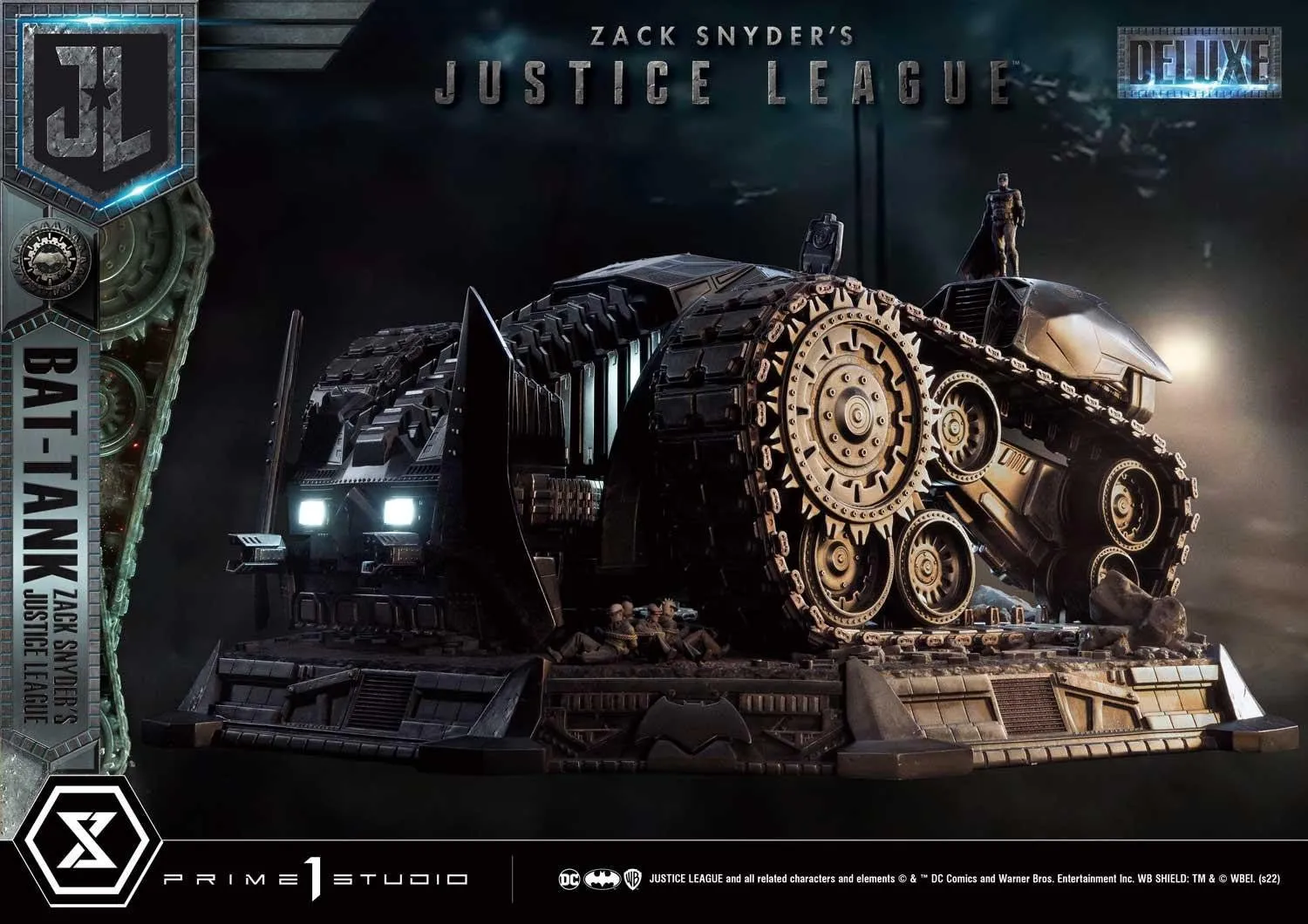 PRE-ORDER: Prime 1 Studio Museum Diorama Justice League (Film) Bat-Tank Zack Snyder's Justice League Deluxe Version Statue